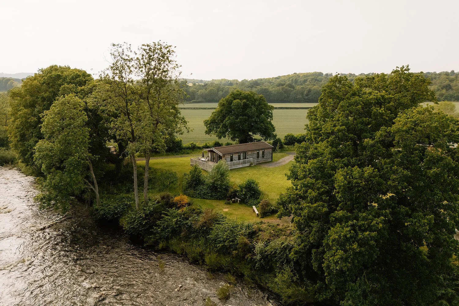 Kingfisher Lodge | Luxury Riverside Lodge in North Yorkshire ...