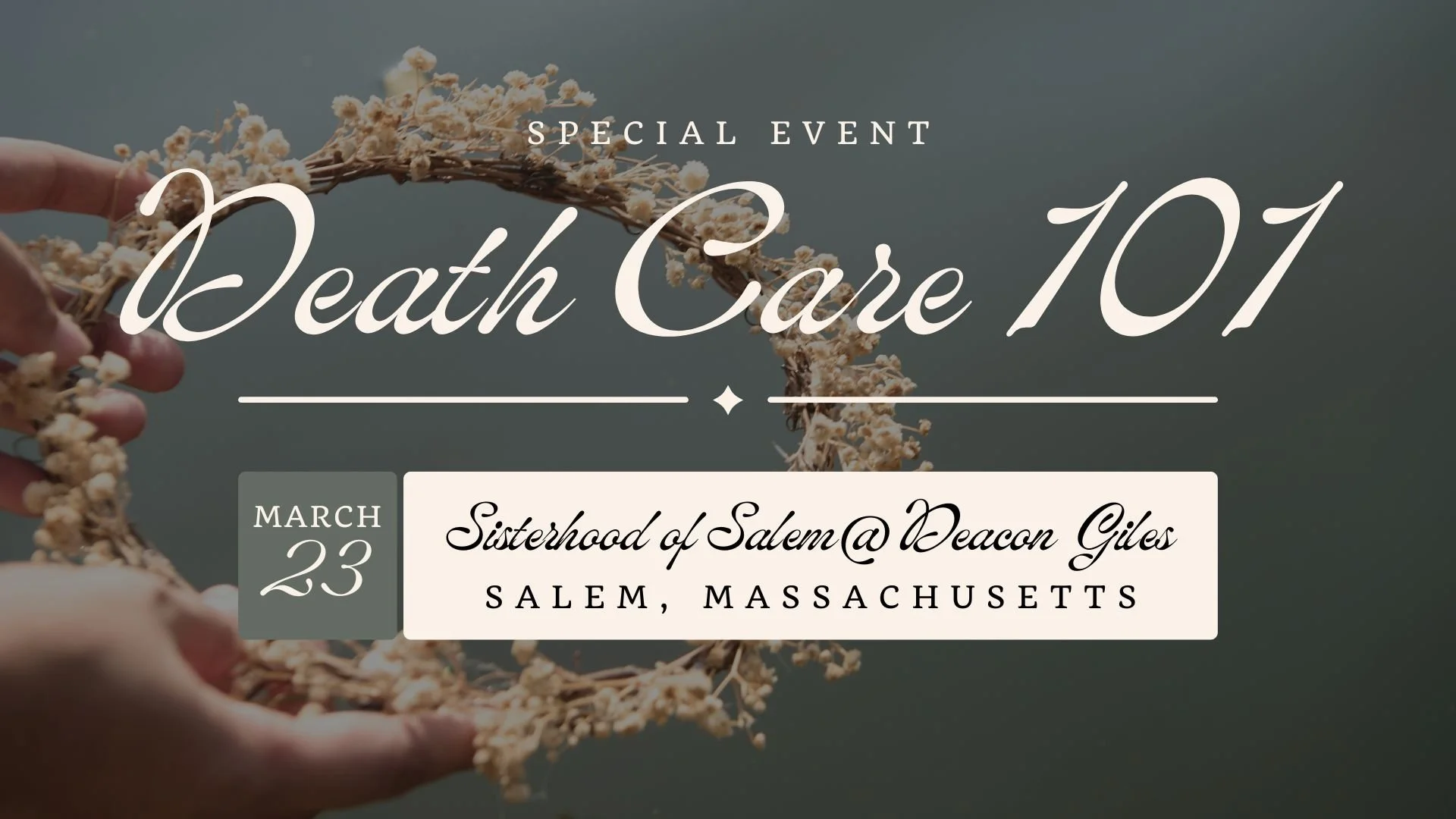 Death Care 101 - Special Event