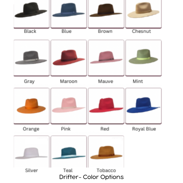 Drifter Color Options
