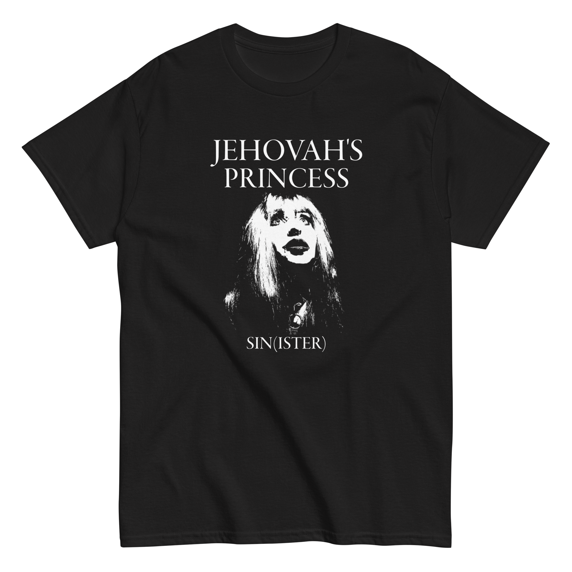 Sin(ister) T-shirt | Jehovah's Princess