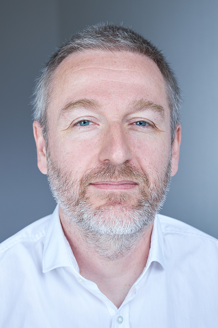 Portrait photograph of Professor Martin Reinhart