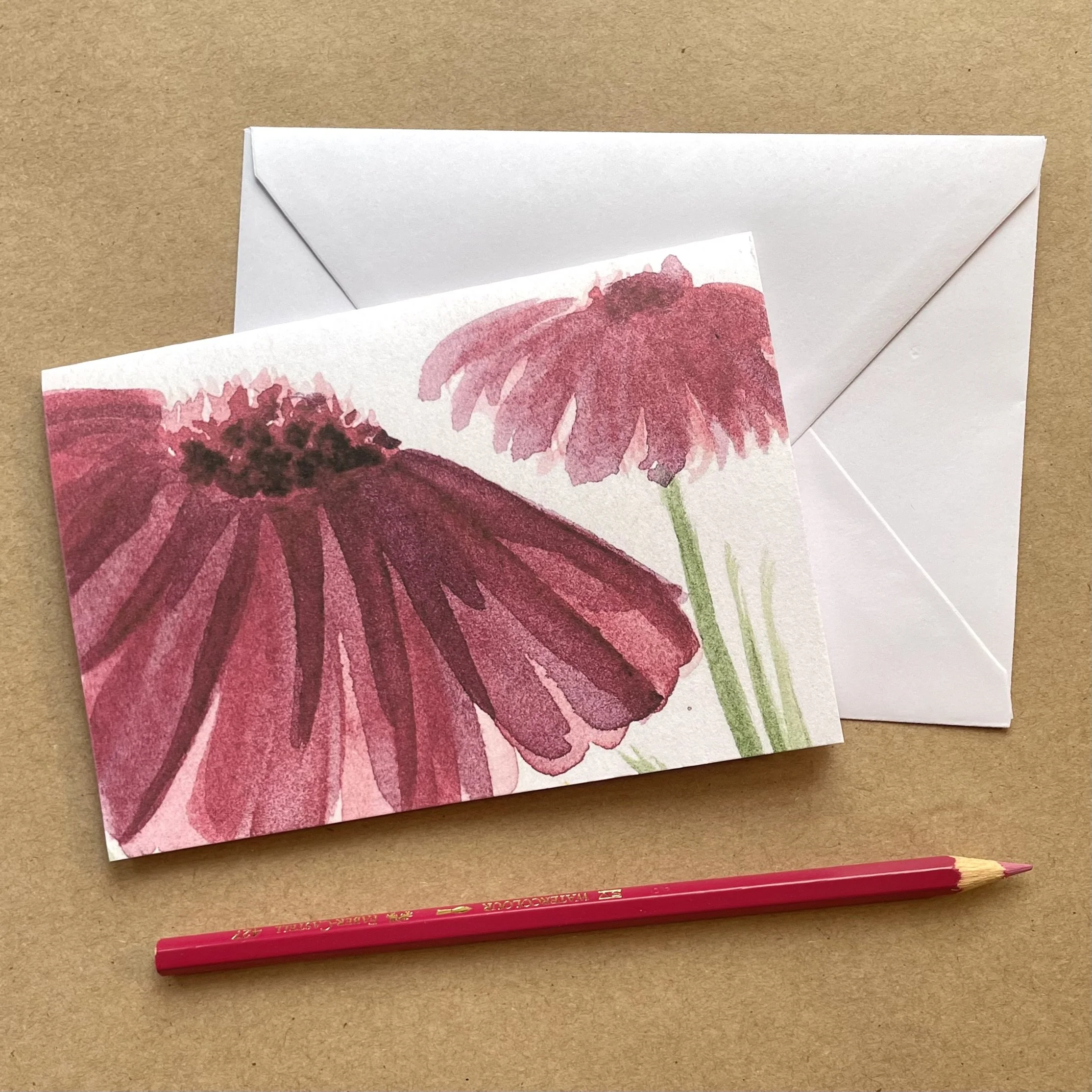 Flowers New Zealand Greeting Card