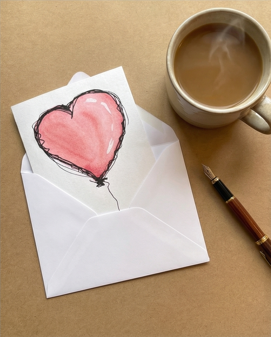 Heart Greeting Card