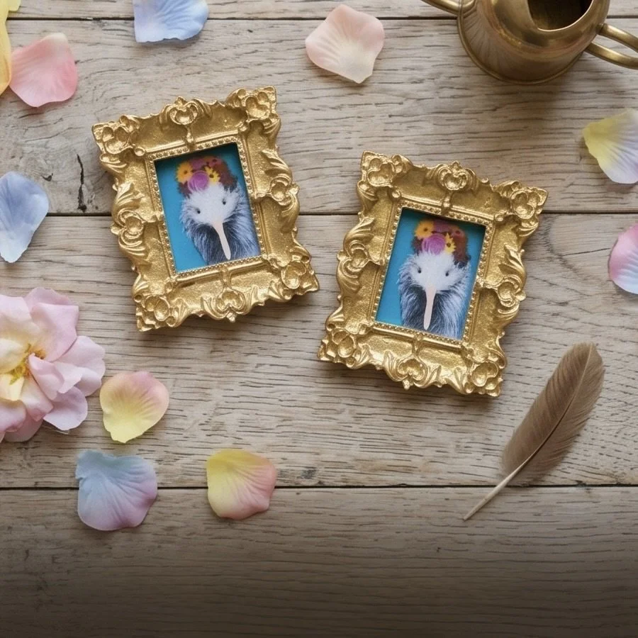 Handmade Kiwi fridge magnet New Zealand gift and souvenir