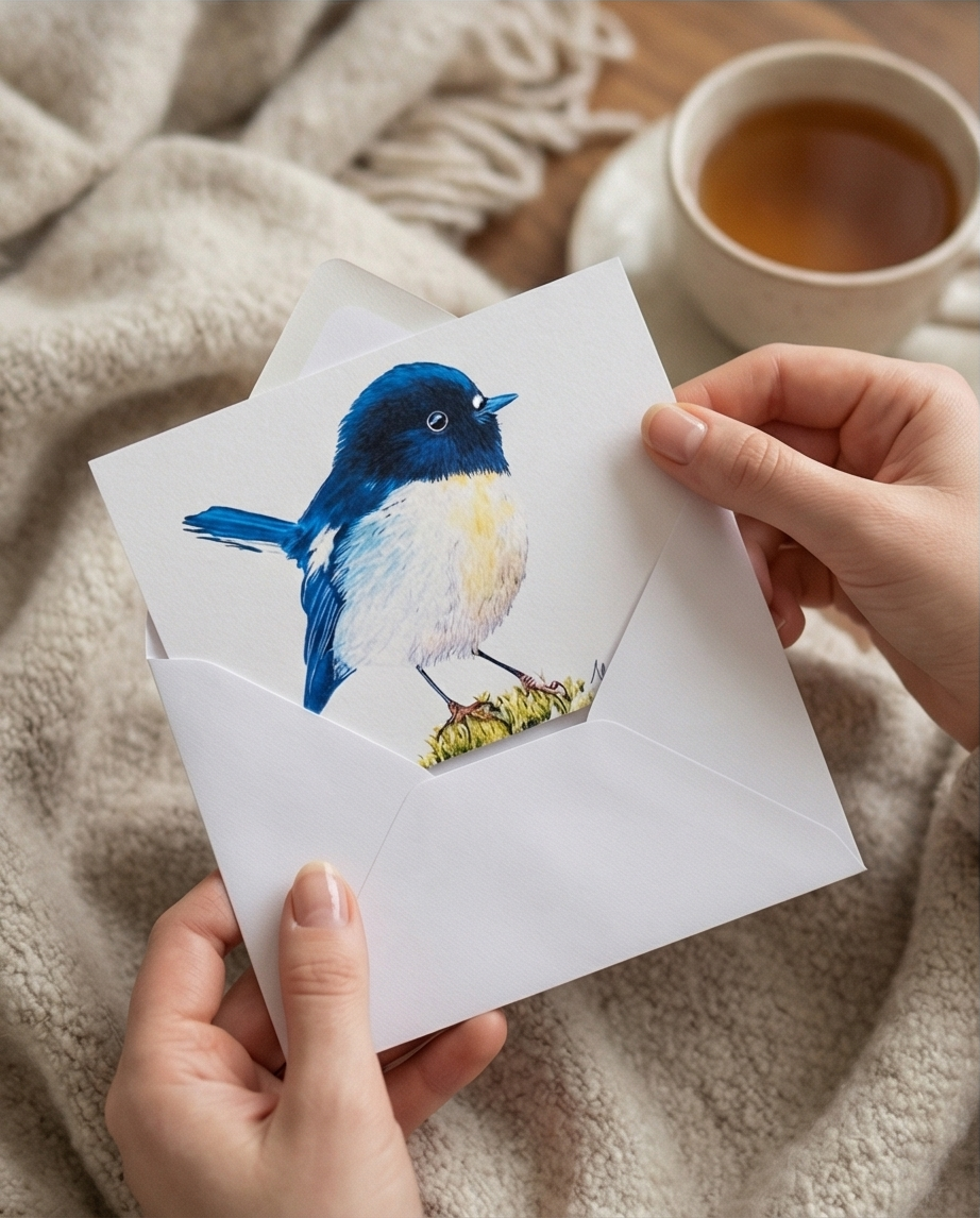 Tomtit Greeting Card