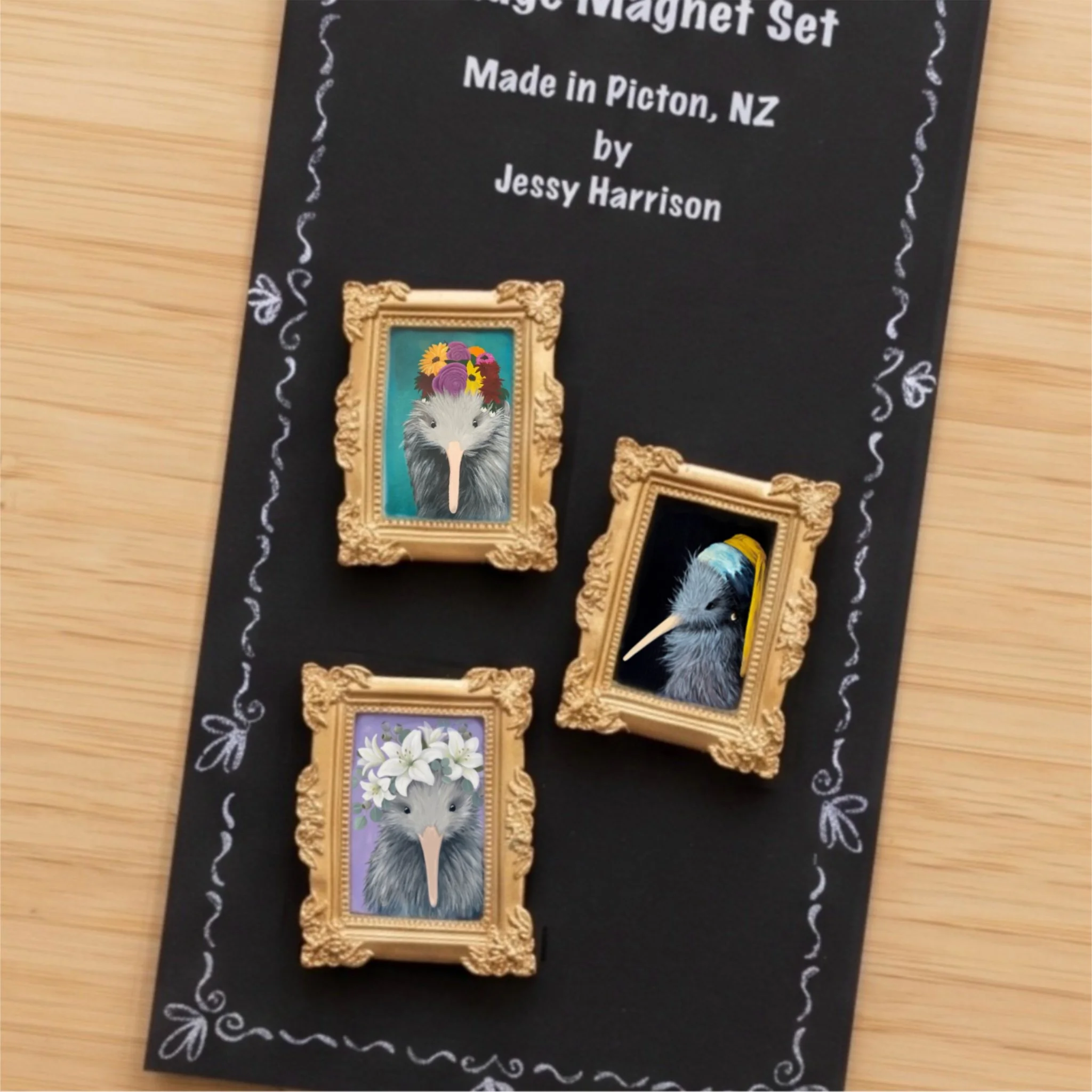 Mini Kiwi Collection - Magnet Set