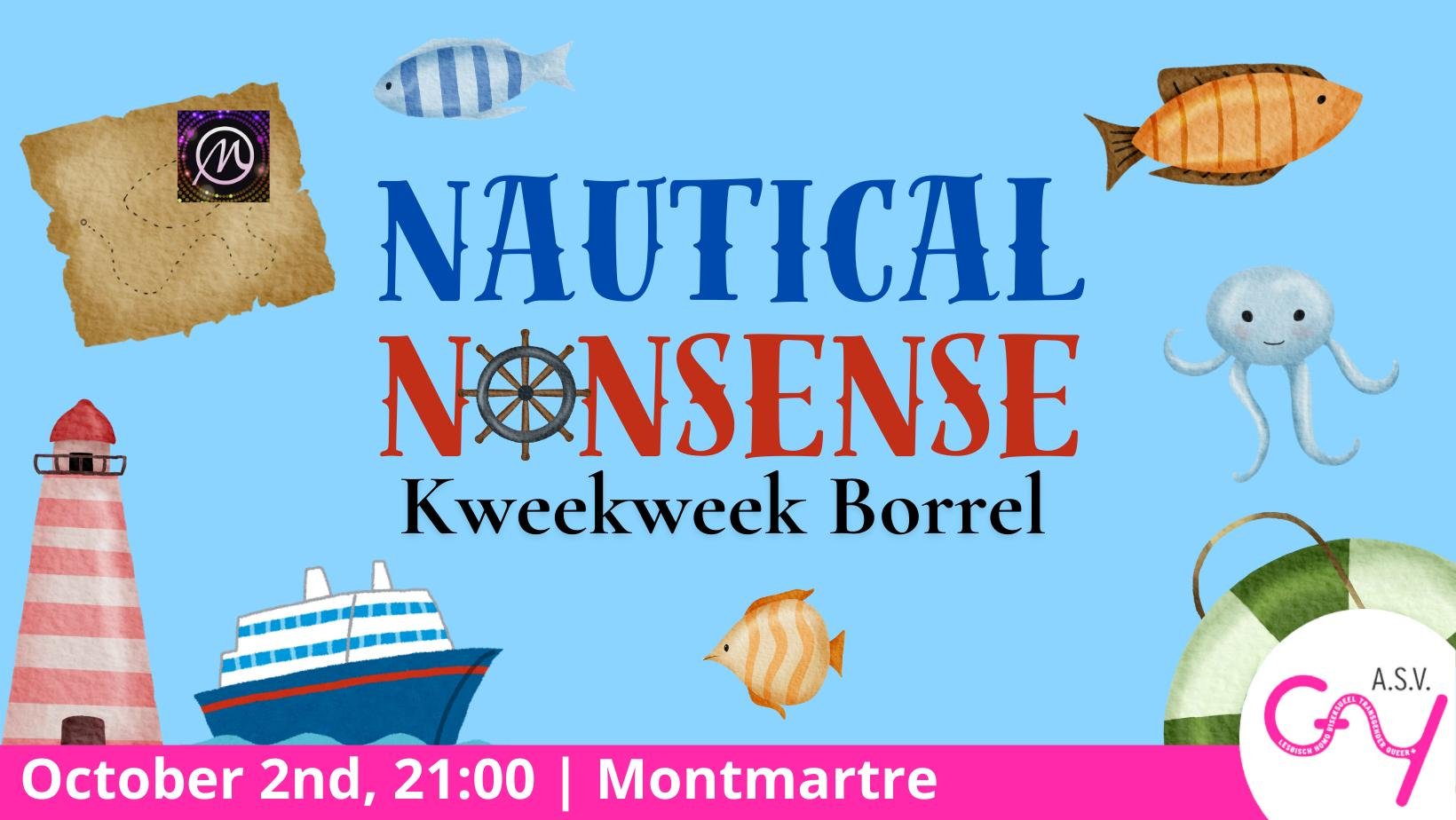 Laatste Open Borrel: Nautical Nonsense