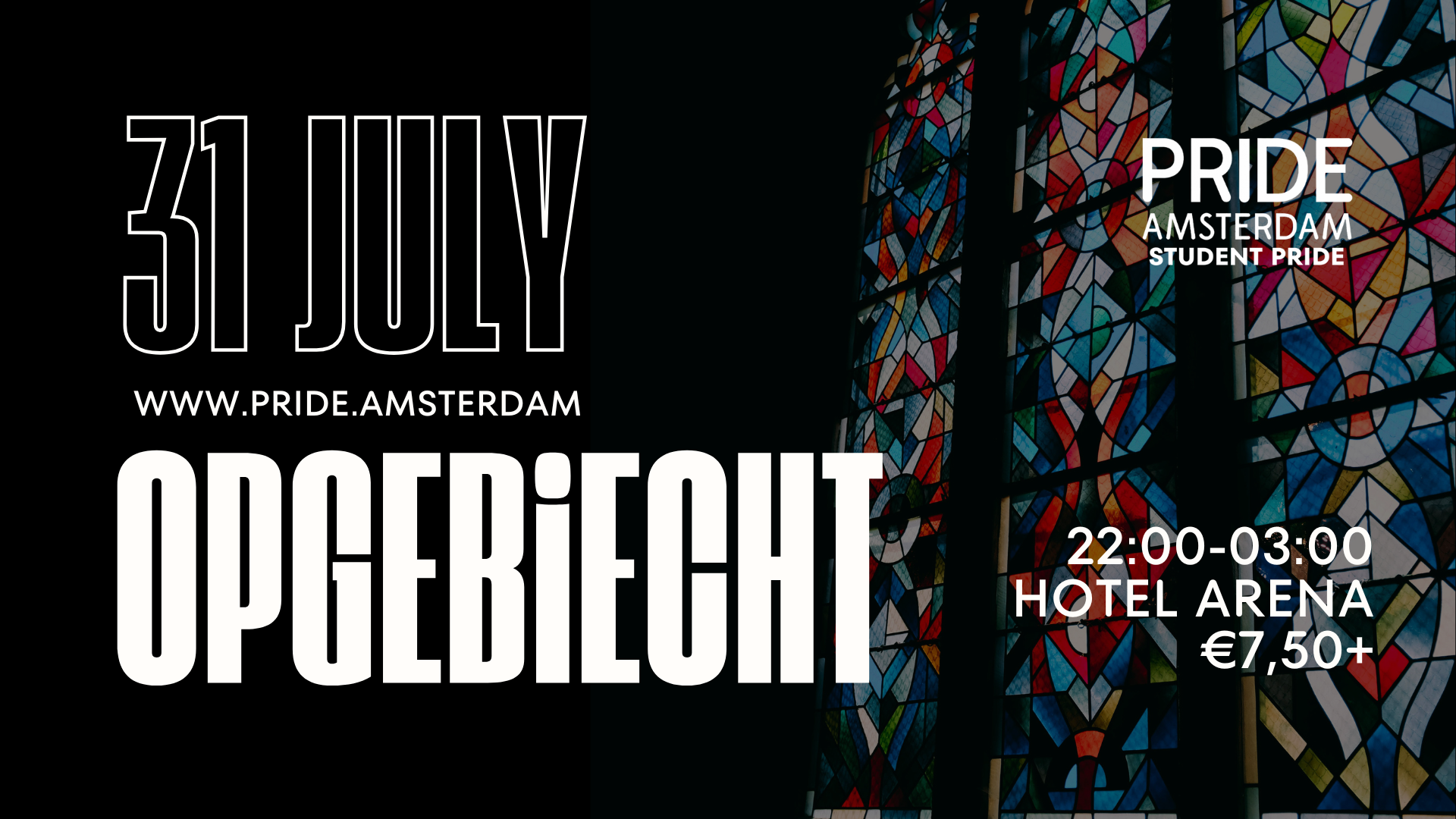 Student Pride Party: OPGEBiECHT