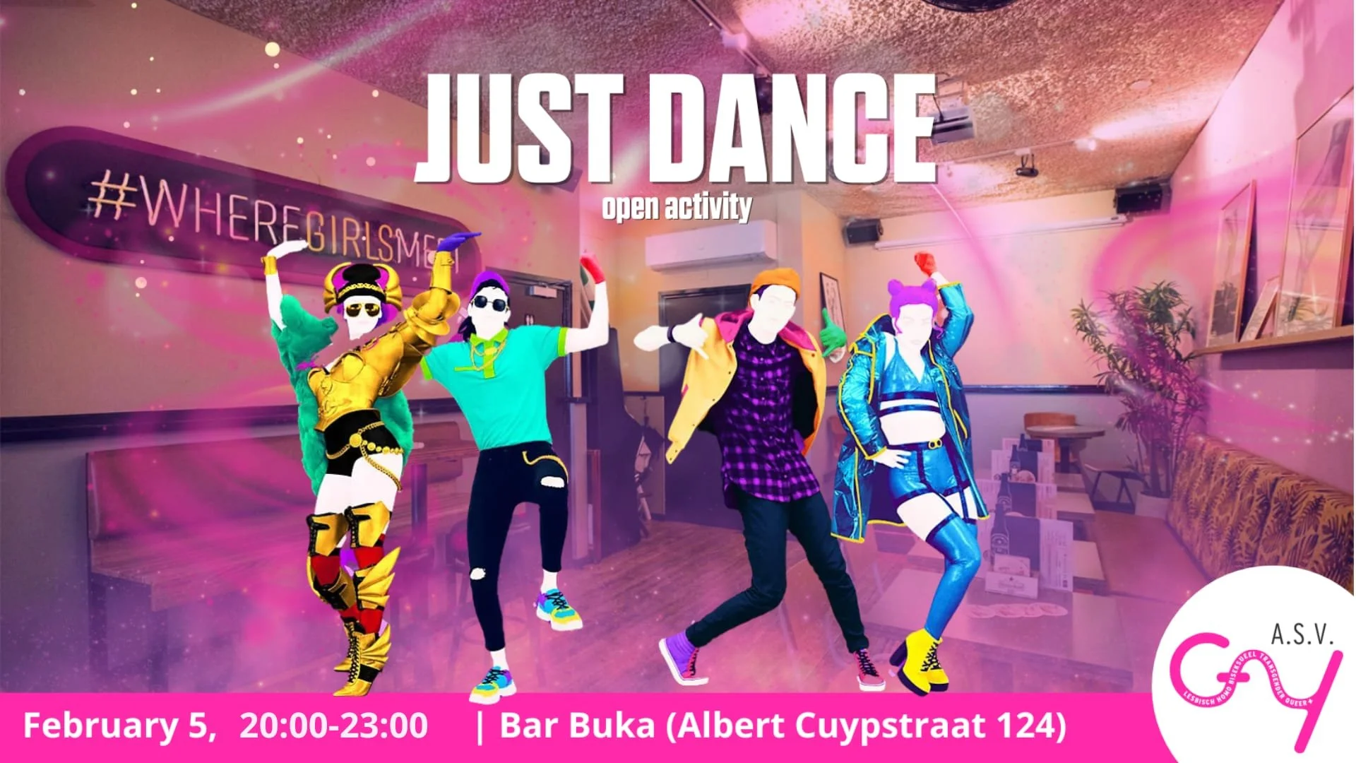 [OPEN] JUST DANCE NIGHT