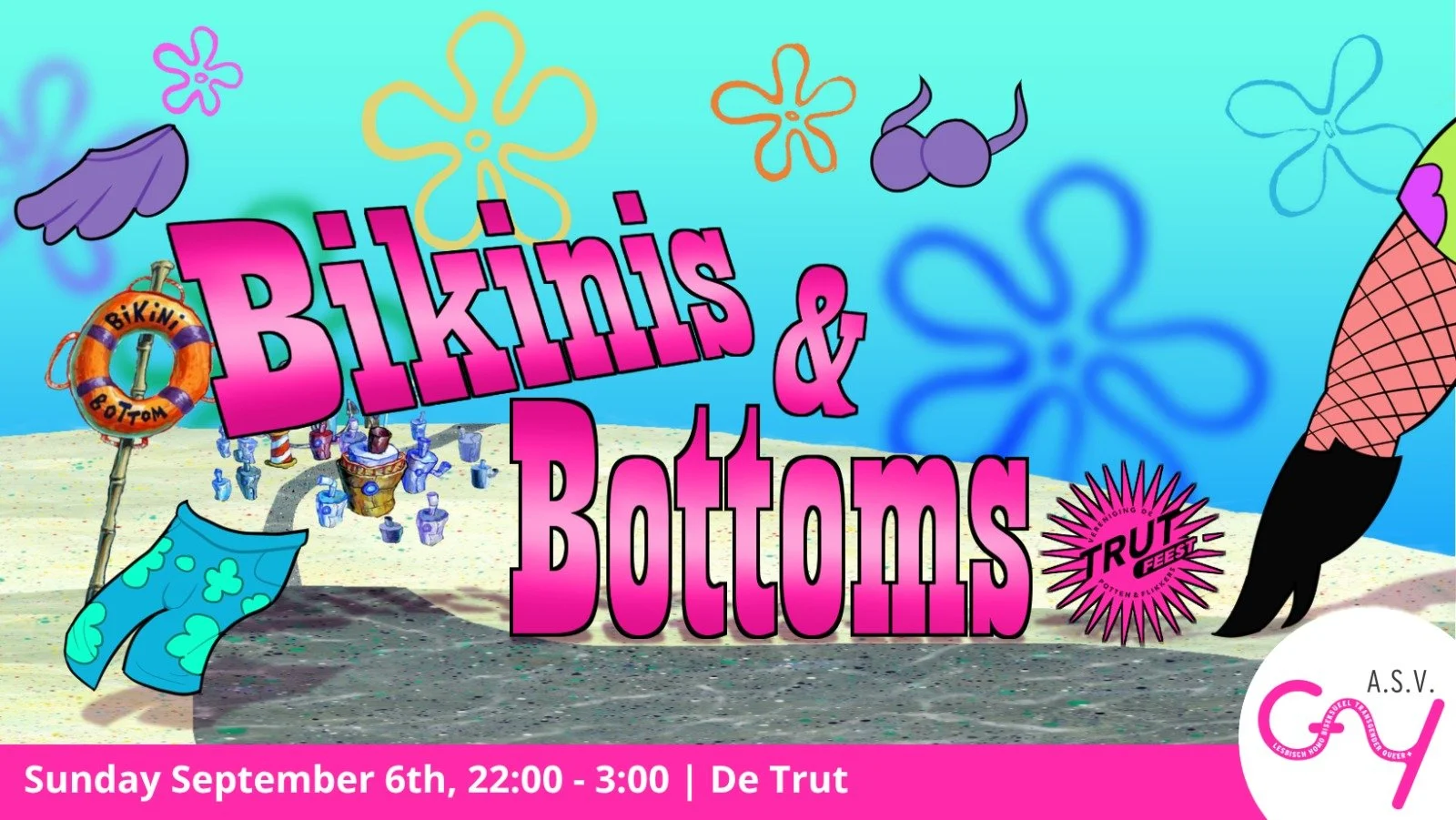 [OPEN] FEEST: BIKINIS & BOTTOMS