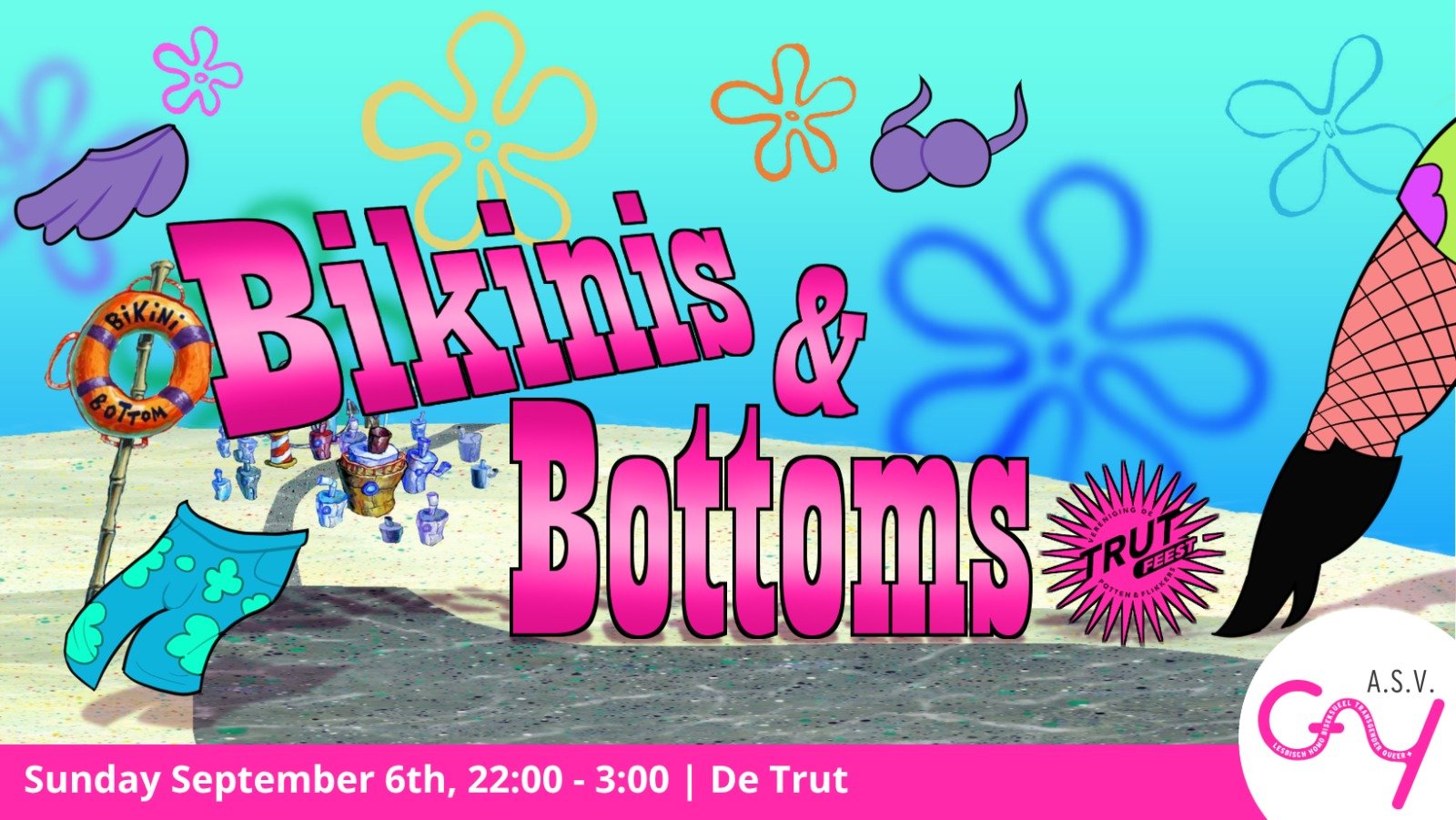 [OPEN] PARTY: BIKINIS & BOTTOMS