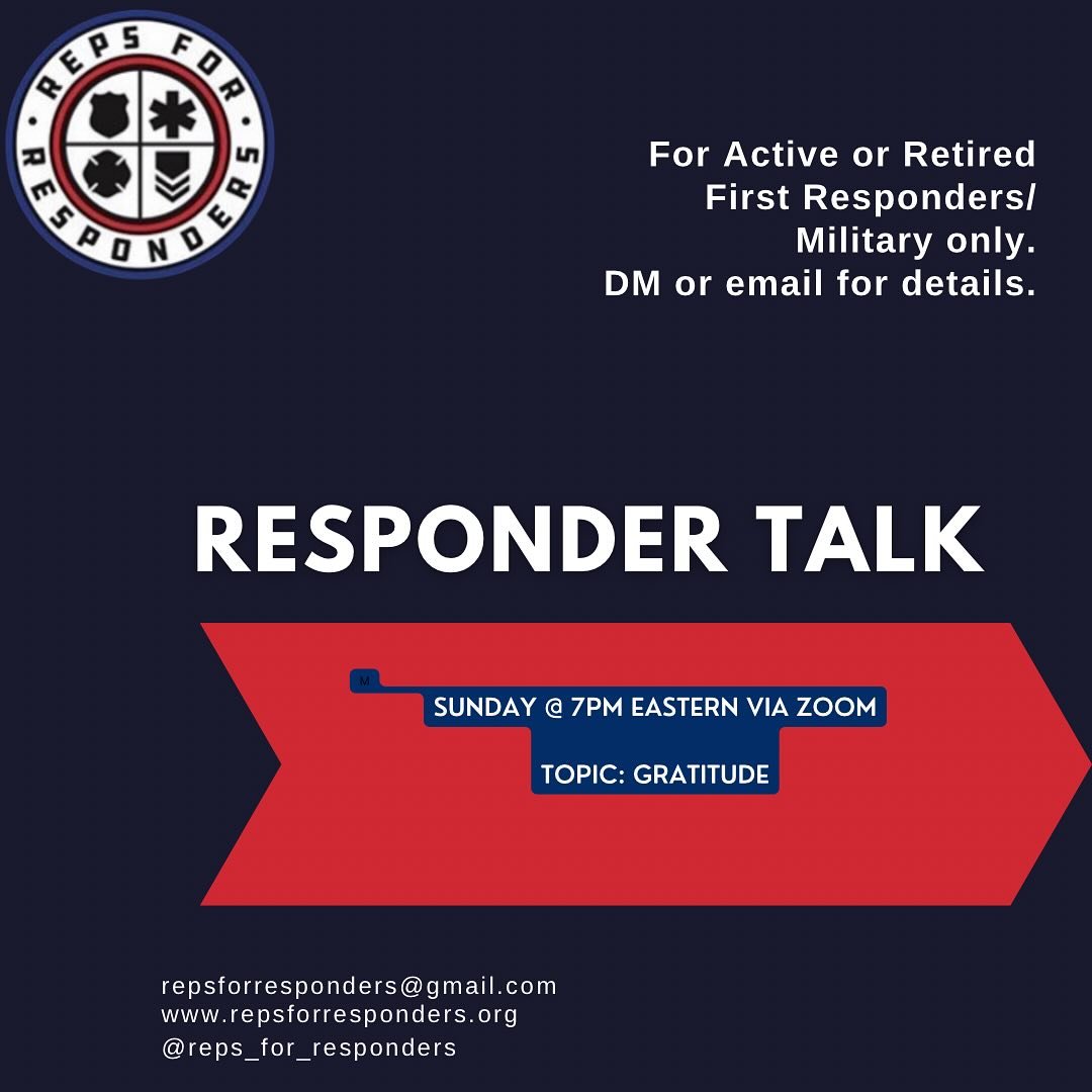 We hope to see you live on the screen tonight at 7 pm eastern! 

Active and retired first responders/military only! 
🇺🇸 

PLEASE EMAIL AND DM US IF INTERESTED AND LET US KNOW WHERE YOU WORK AND A PICTURE OF YOUR ID. NOT JUST &ldquo;ZOOM LINK?&rdquo