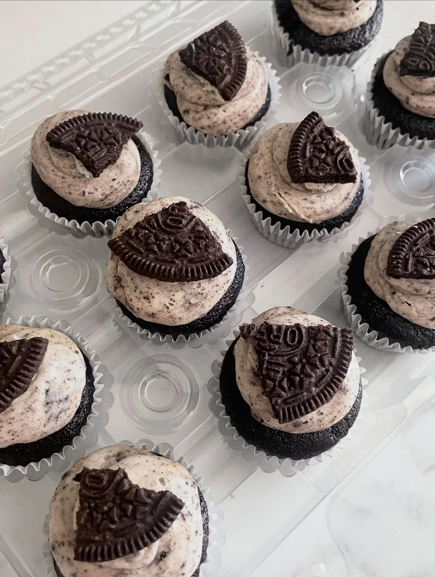 Spotlight on these mini cupcakes! Perfect for filling the dessert table for your next event - mix and match or pick one flavor for each dozen. Check out the flavors on our website - from Stroopwafel and cookie butter to cookies and cream and strawber