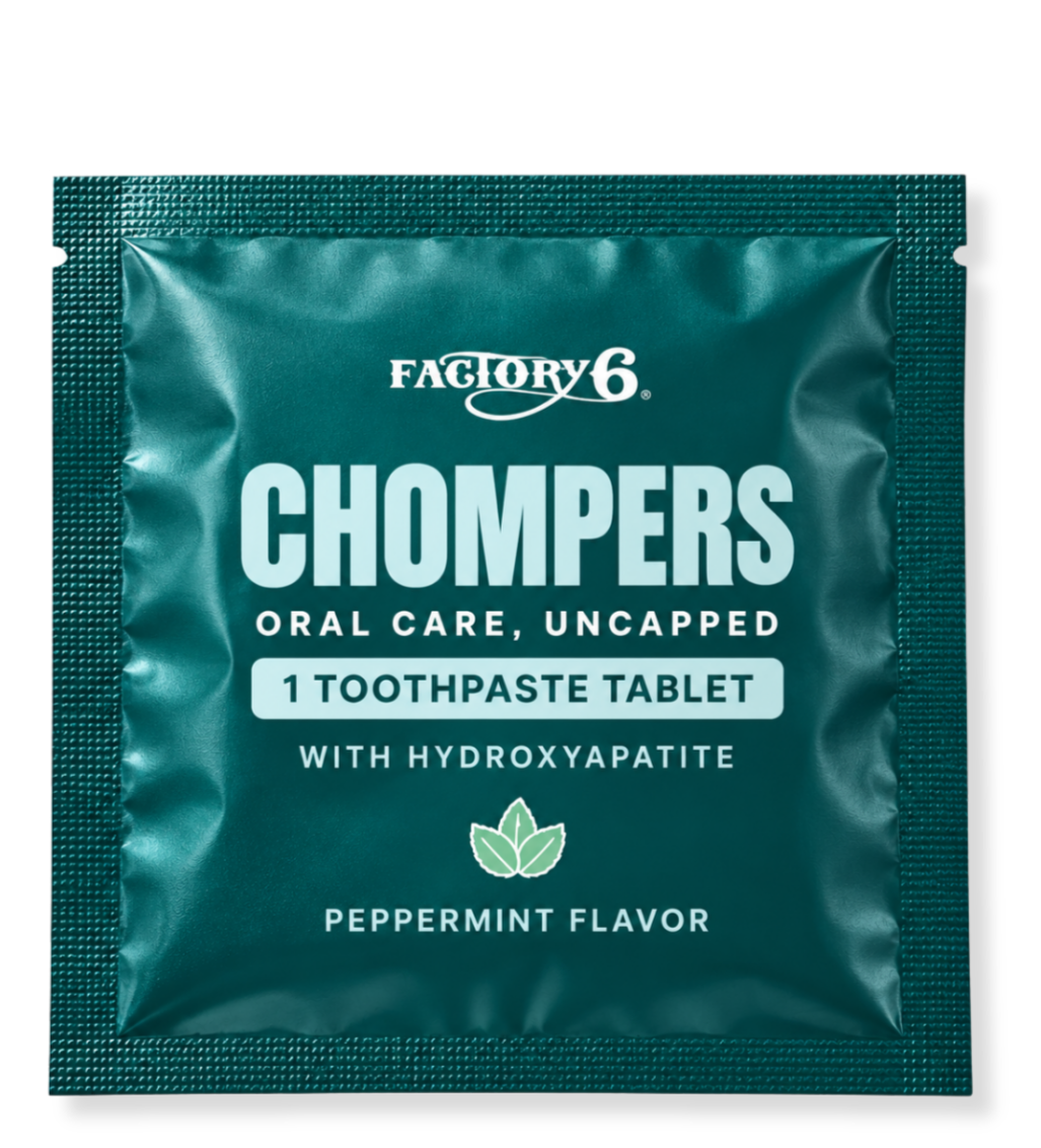 Toothpaste tablet concept