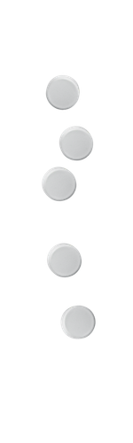 White Tablets Falling