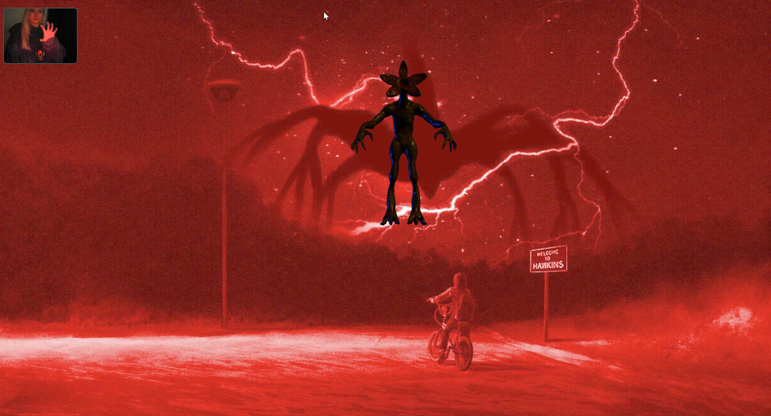 Stranger Things Interaction (Google Gemini 3 AI Studio Experiment)