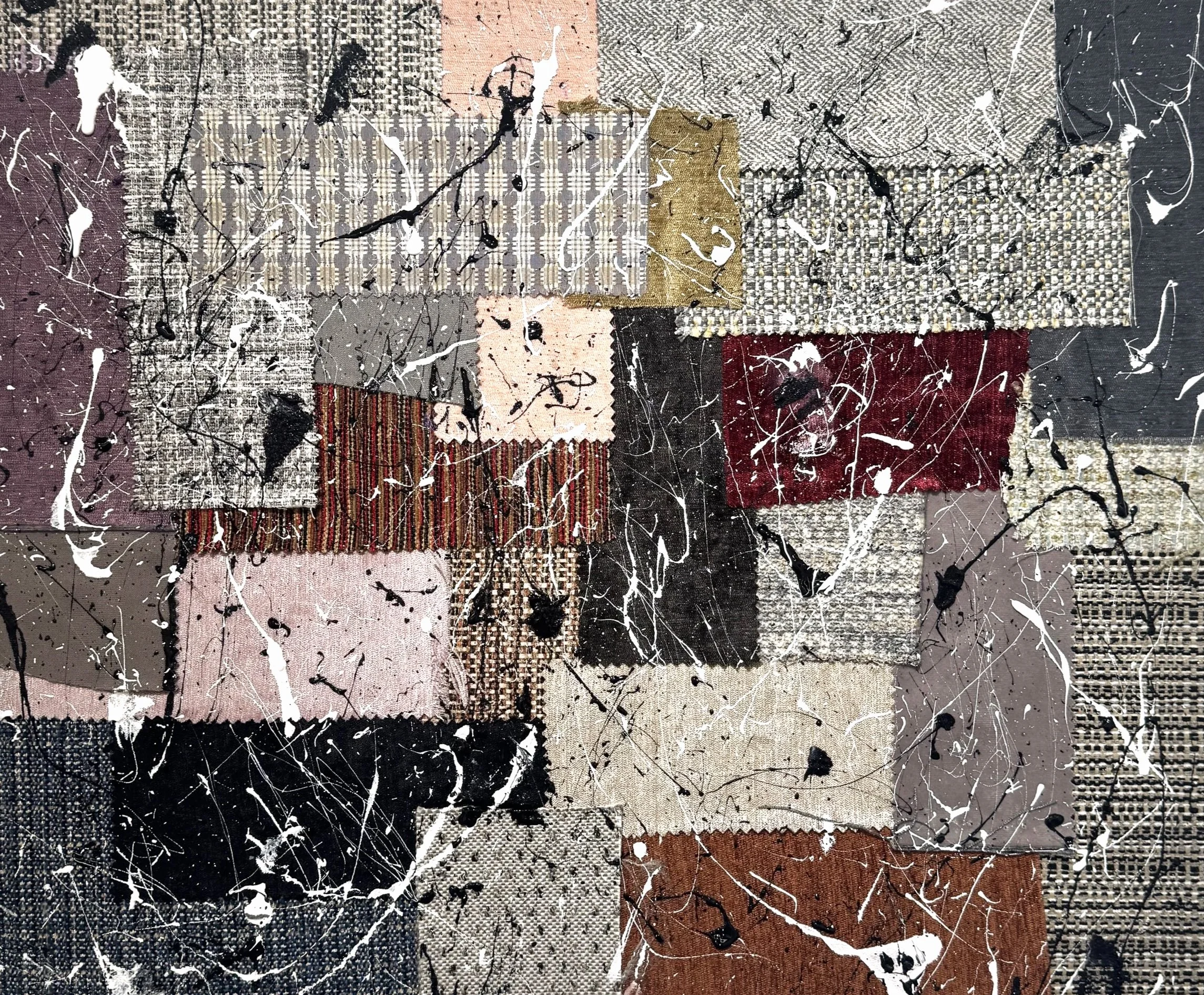 "The Voyage Most Go Through"
30 x 24,
Mixed Media - Canvas,
2025