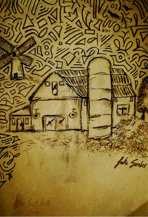 Upstate Paradise
8.5" x 10",
Pencil - Paper,
2025