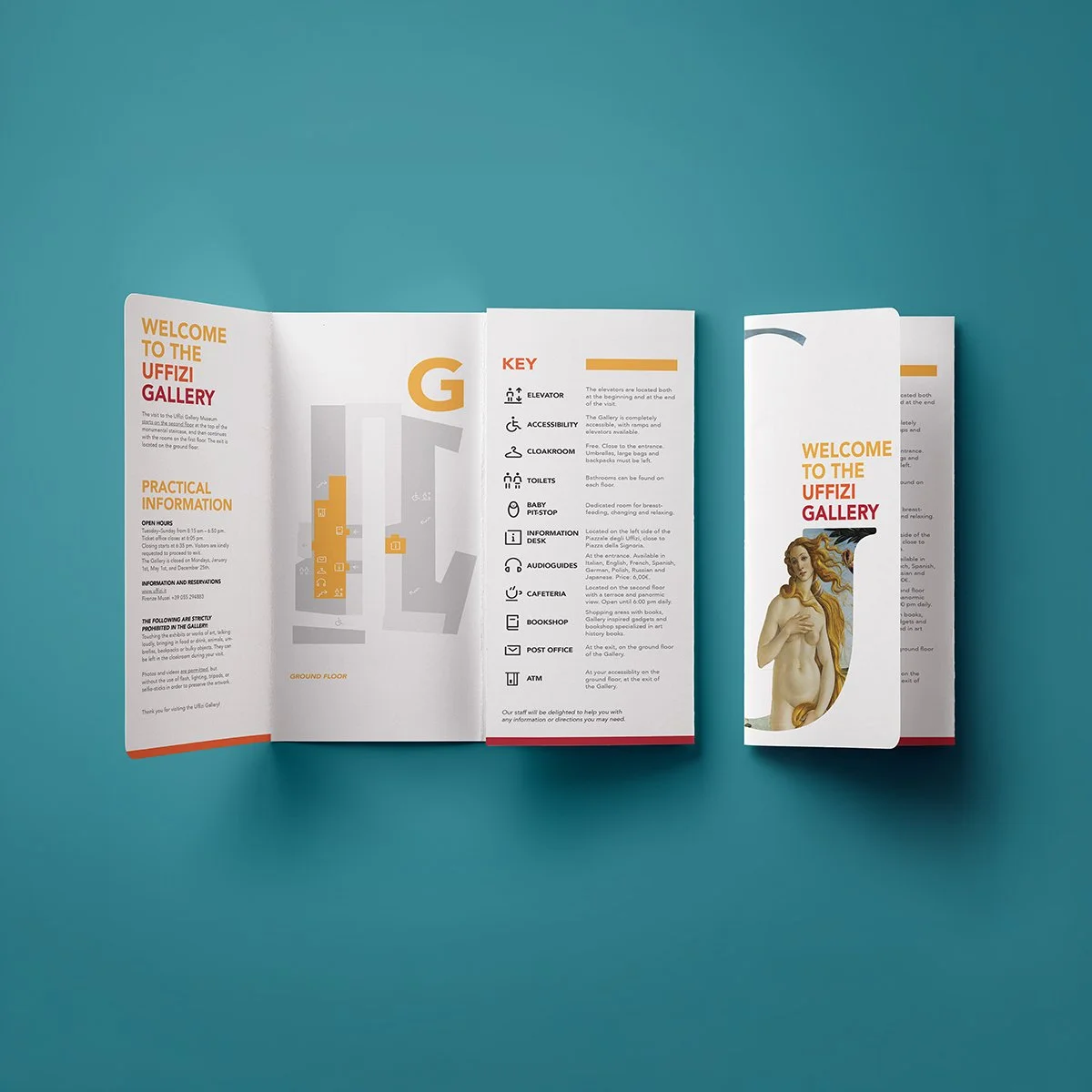 Uffizi Gallery Brochure