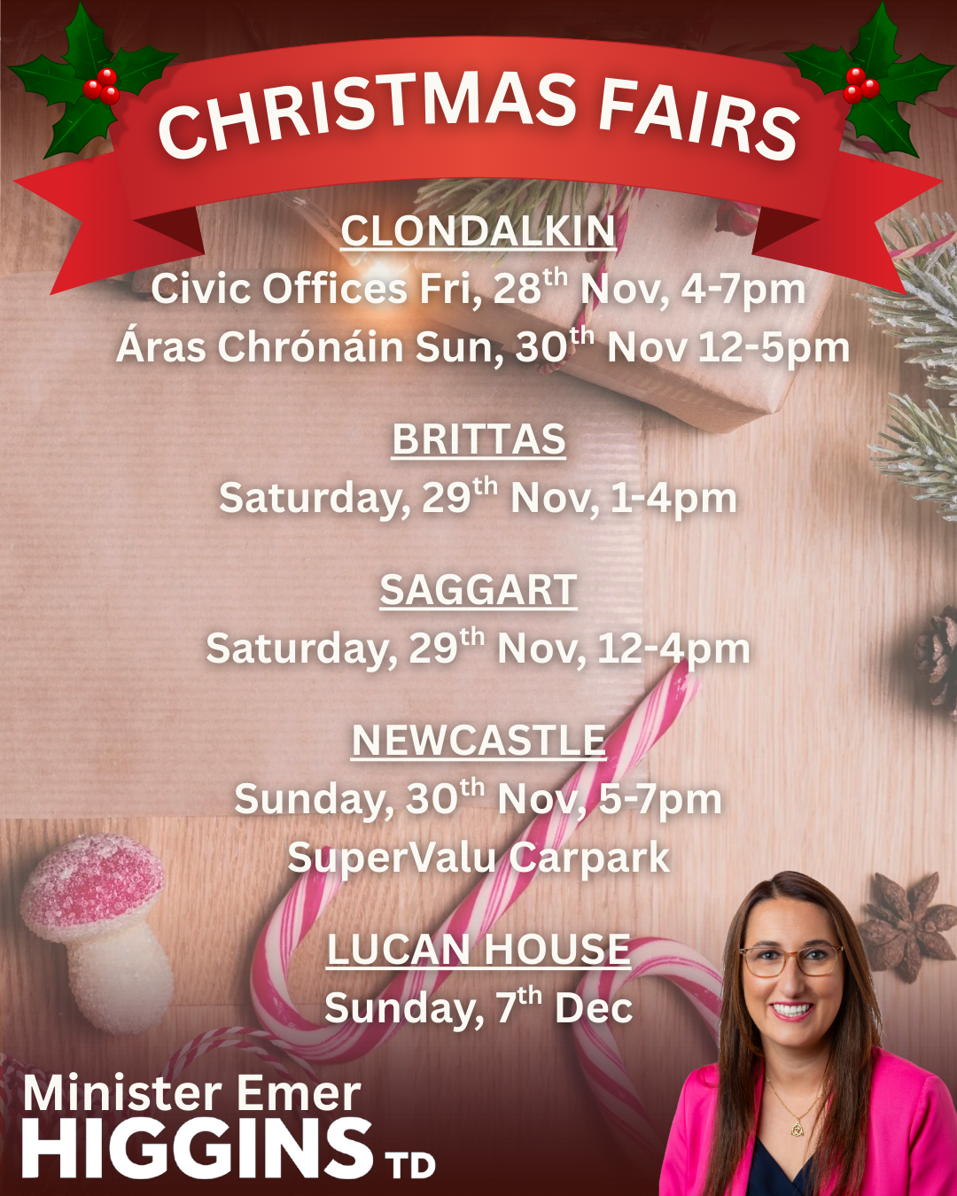 Christmas Fairs in Dublin Mid-West