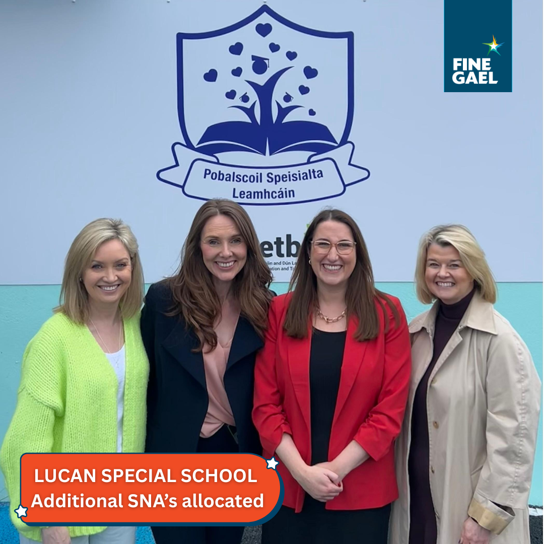5 Additional SNA’S for Lucan Special School