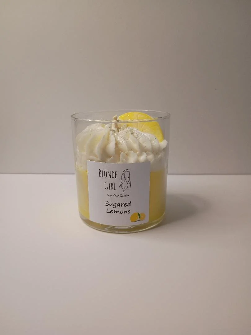 Blonde Girl Candles