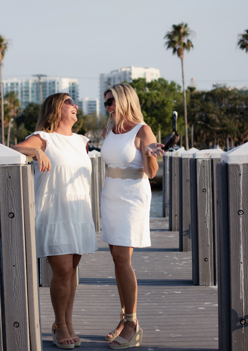 BioLIT Spa founders Karen Ricci and Nicole Belanger.