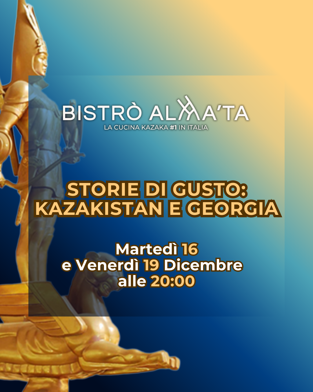 STORIE DI GUSTO: KAZAKISTAN E GEORGIA