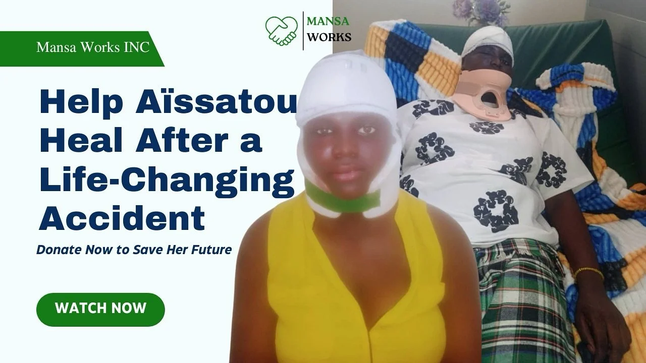 Can you help save a life?
π Meet Aïssatou Badji — a brave young girl whose life changed in an instant after a tragic motorcycle accident. She’s now awaiting emergency surgery, and her family is struggling to afford the care she urg