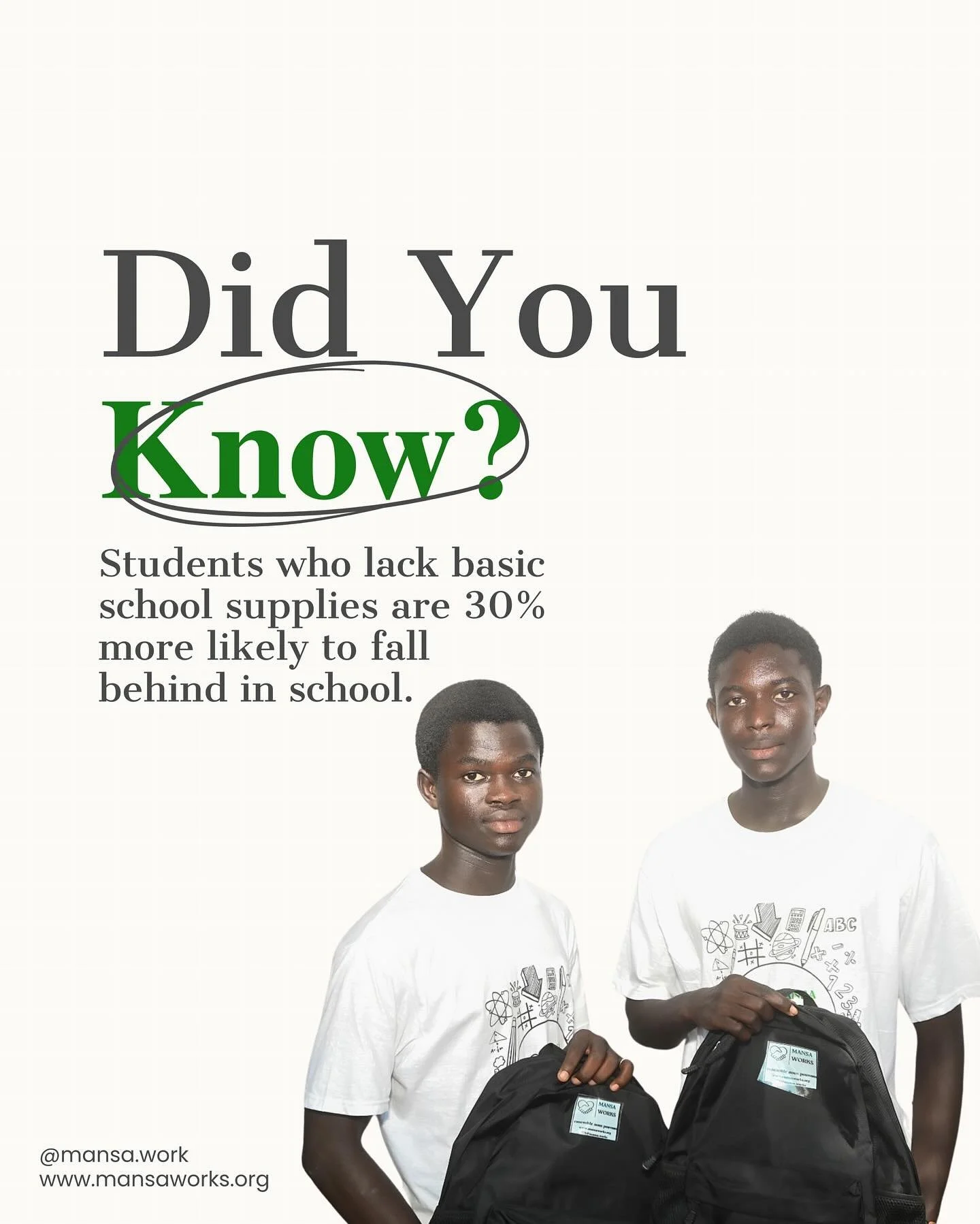 Something as simple as a notebook or backpack can make the difference between staying in school or dropping out.
That&rsquo;s why we&rsquo;re committed to providing students with the resources they need to succeed. 

#SupplyingSuccess #EmpowerStudent