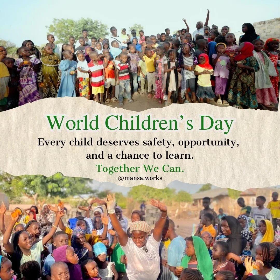 Today on World Children&rsquo;s Day, we&rsquo;re celebrating the strength, resilience, and brilliance of the children in our communities.

Children are the heart of everything we do&mdash;and your support helps us provide:
📚 School supplies
🍽️ Hot 