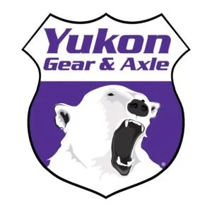 Logo of Yukon Gear & Axle with a roaring polar bear