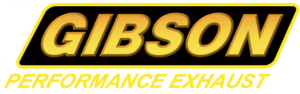 Gibson Performance Exhaust logo in yellow and black.