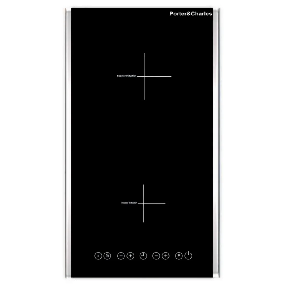 Porter & Charles "12" Black Induction Cooktop