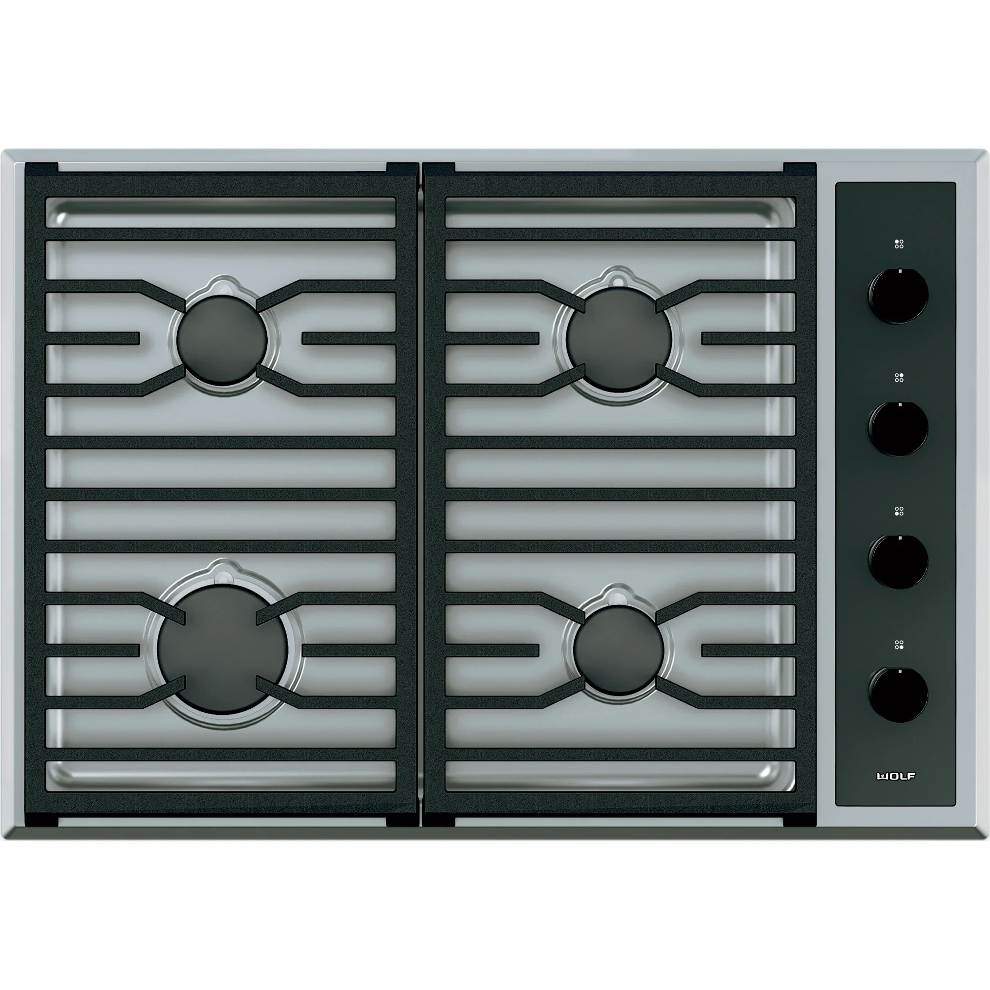 Wolf "30" Stainless Steel Gas Cooktop