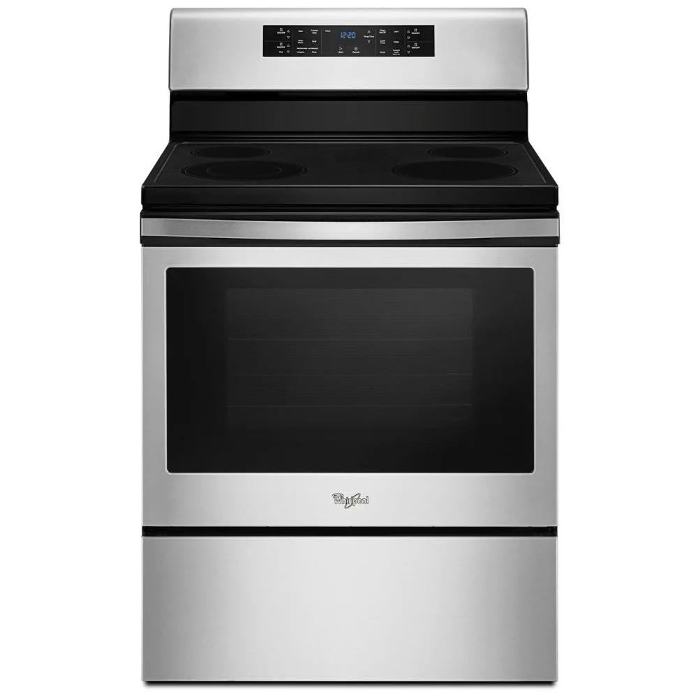 Whirlpool "30" Stainless Steel Freestanding Electric Range