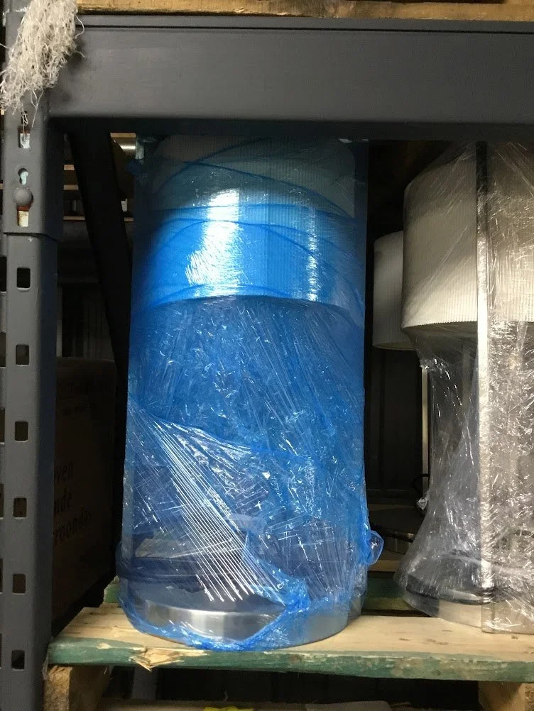 White Table Lamp (Floor Model)