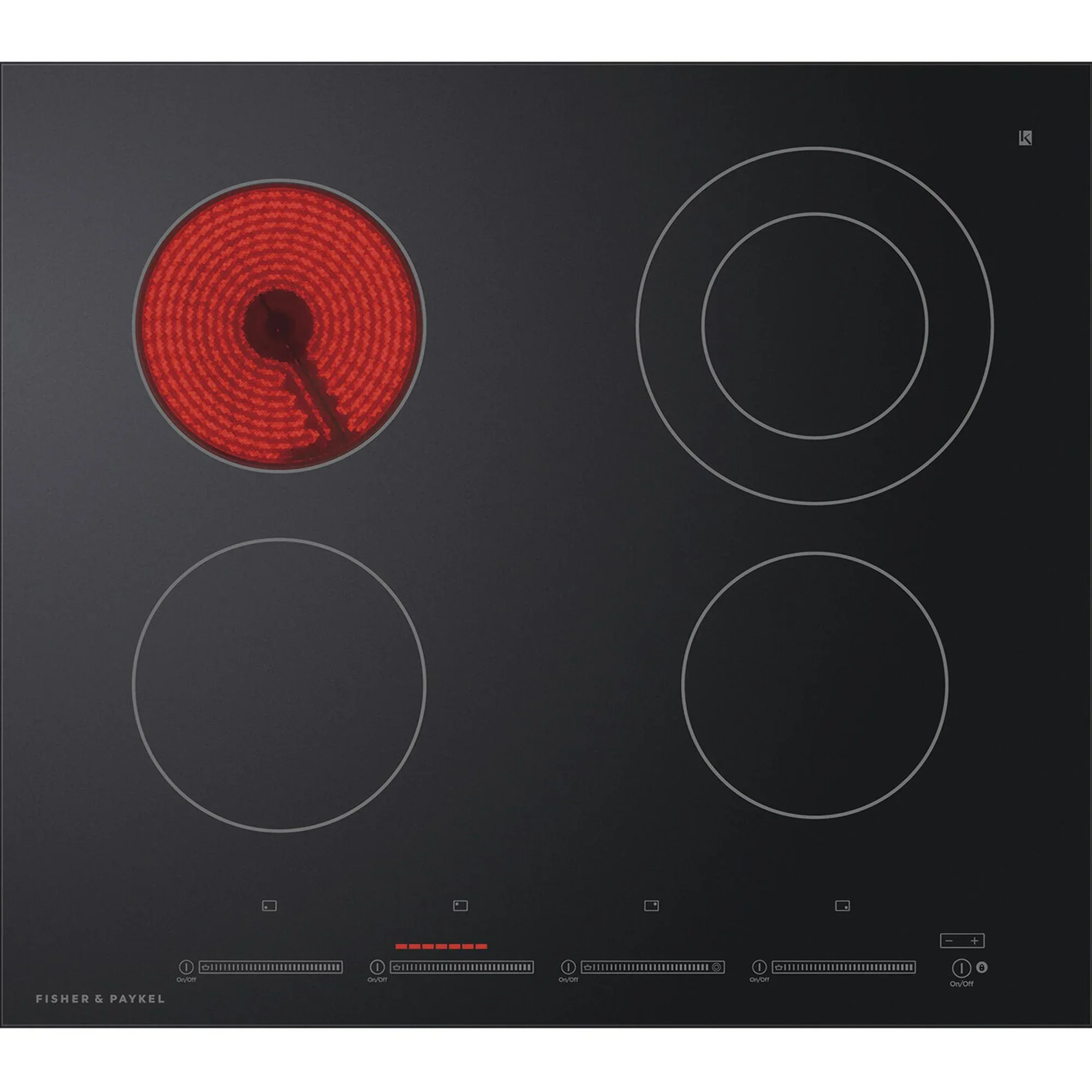 Fisher & Paykel “24” Black Electric Cooktop