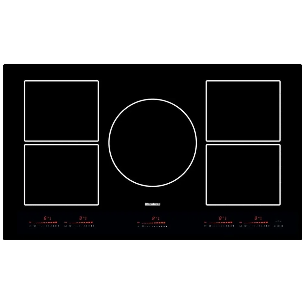 Blomberg "36" Black Frameless Glass Induction Cooktop