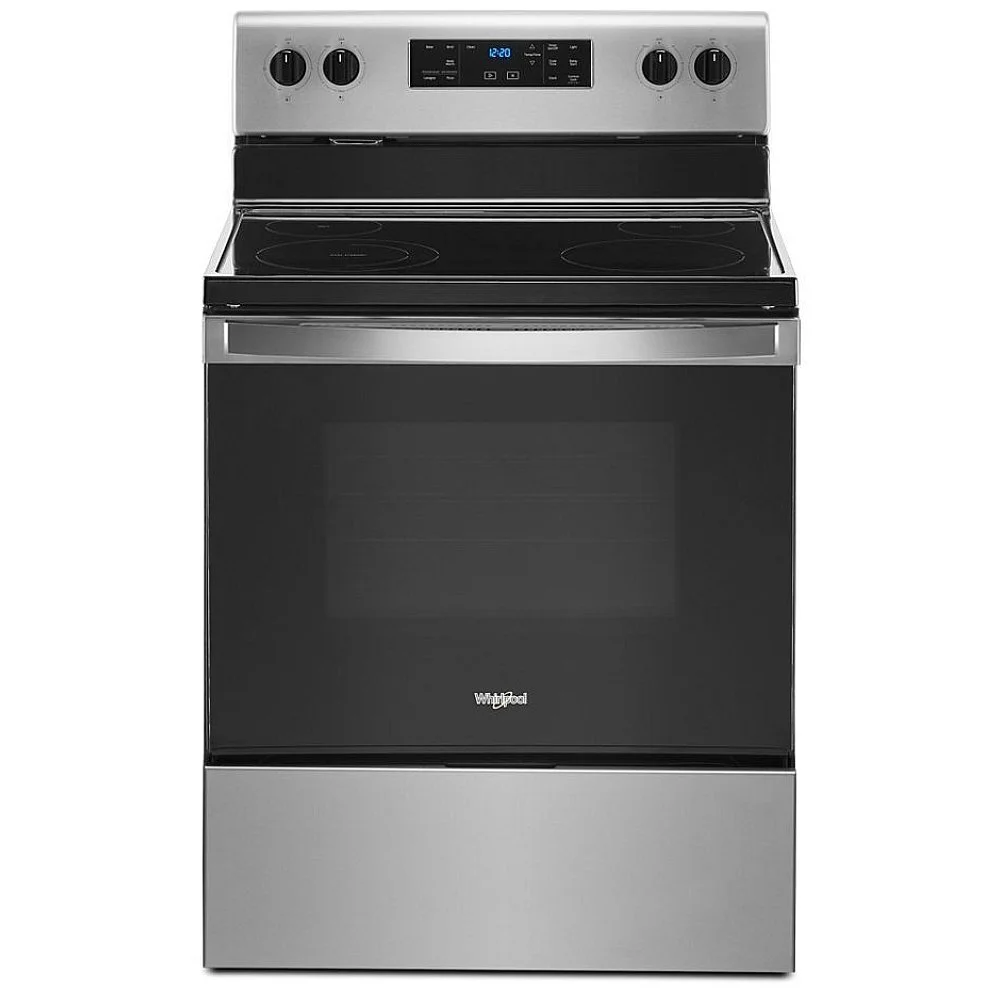 Whirlpool "30" Stainless Steel Freestanding Electric Range