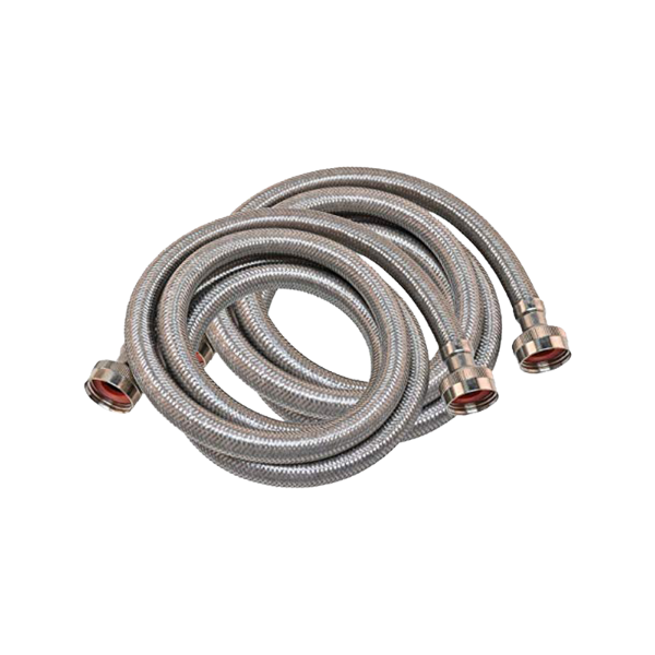 Washing Machine Connector - 6 ft, Stainless Steel