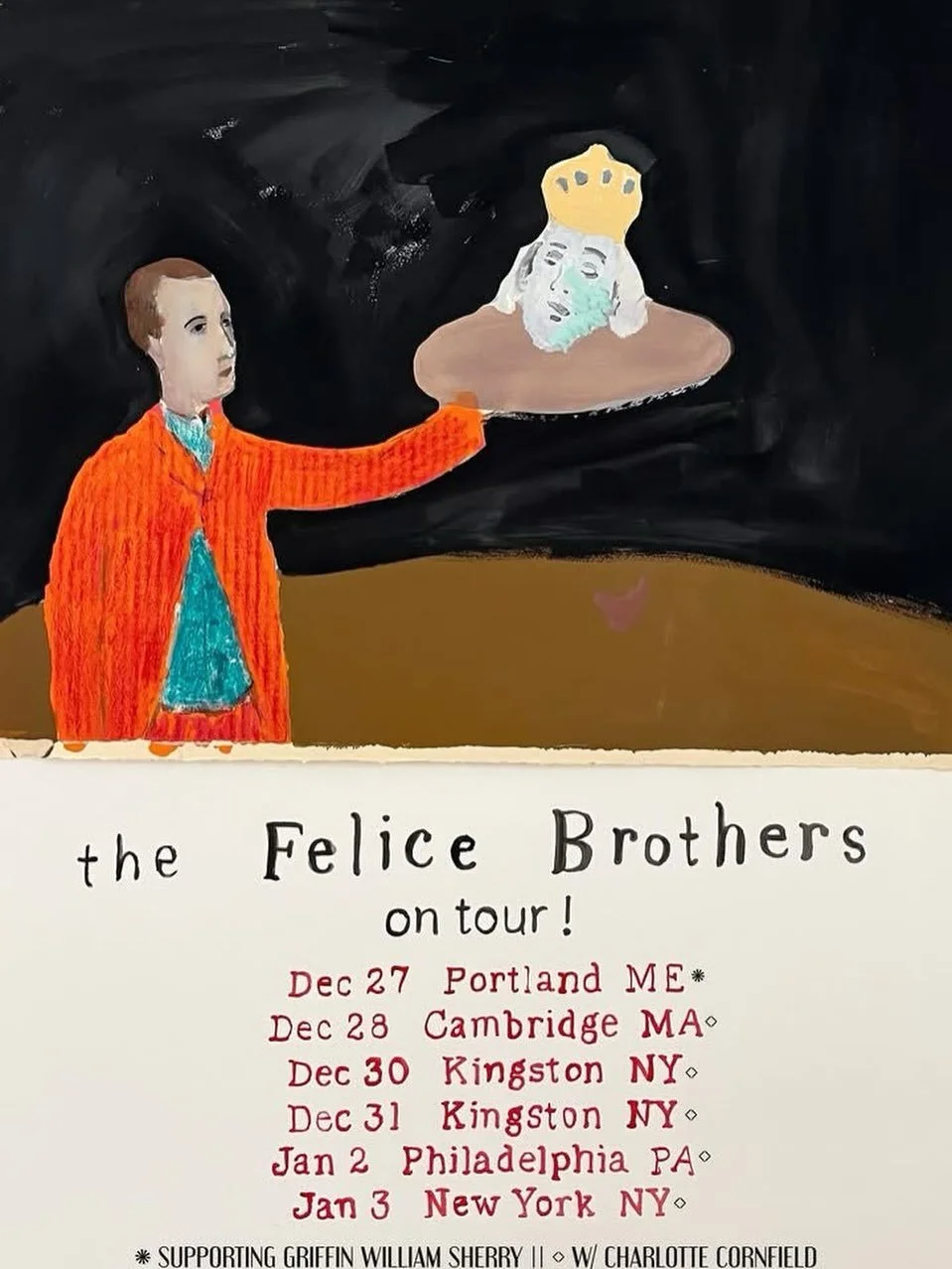 The Felice Brothers are going on a mini tour later this month. Get ticket info at thefelicebrothers.com

#thefelicebrothers #ontour #valleyofabandonedsongs