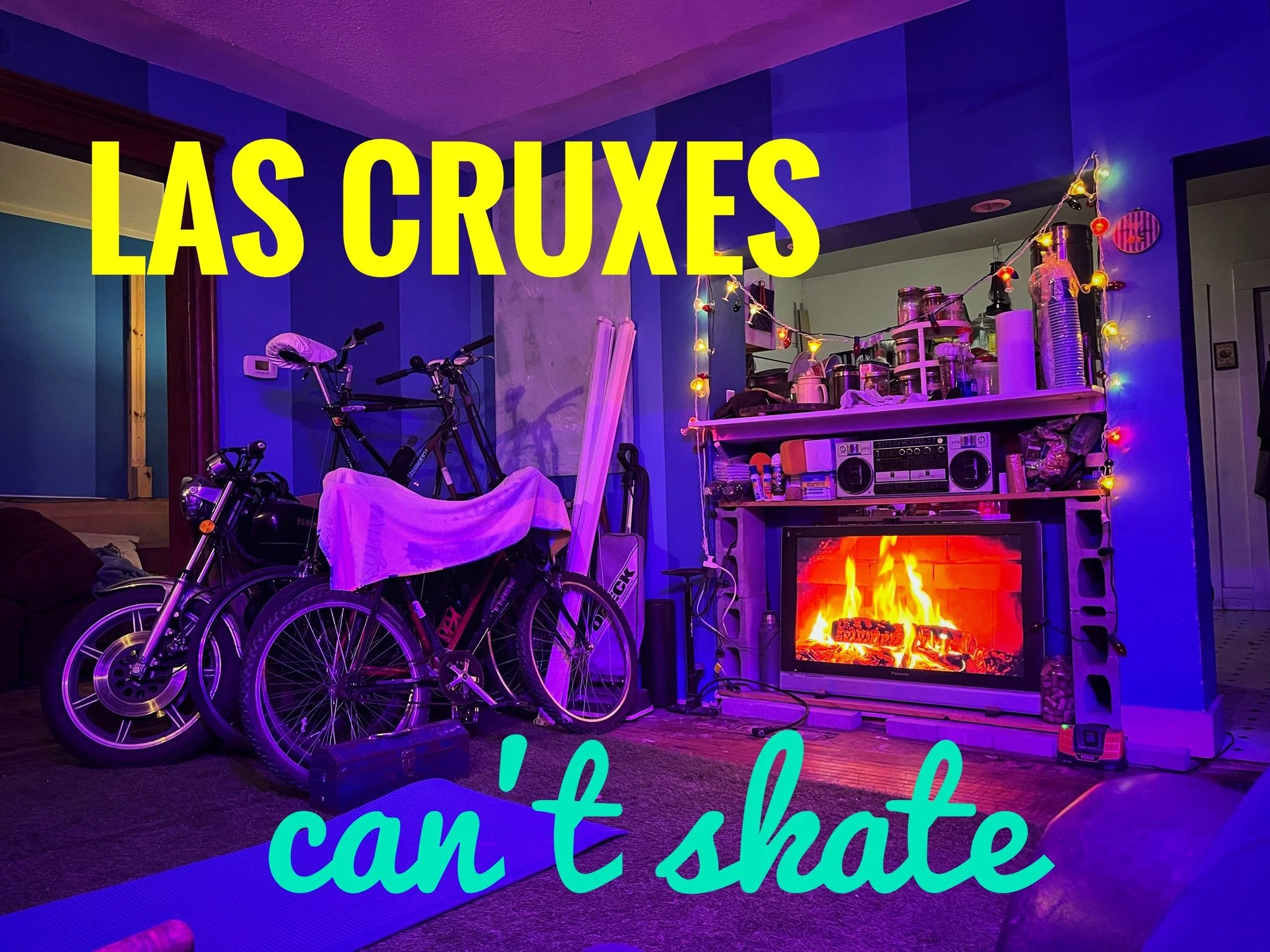 Can&rsquo;t skate, but still vibing 🛹
Las Cruxes&rsquo; new song &ldquo;(Can&rsquo;t Skate)&rdquo; hits you with pop melodies, garage fuzz, and that weird feeling when you&rsquo;re sad but kind of happy about it. 

Stream it now at the link in our b