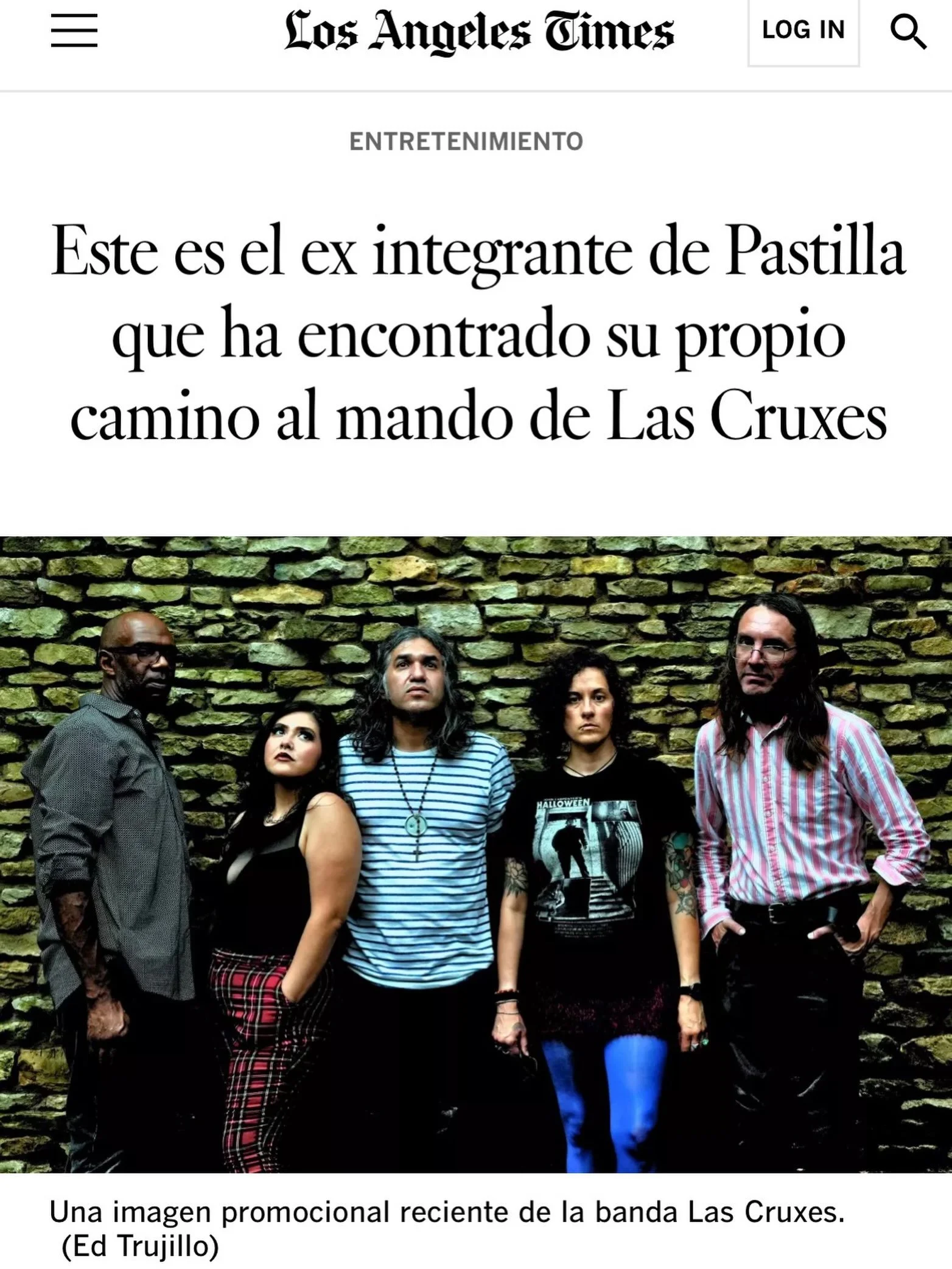 New feature! 🇲🇽
Las Cruxes are featured in Los Angeles Times en Espa&ntilde;ol. Read Yayo Trujillo&rsquo;s conversation about the band&rsquo;s journey, creative evolution, and their self-titled debut on Million Stars Records.
📖 Read the feature no