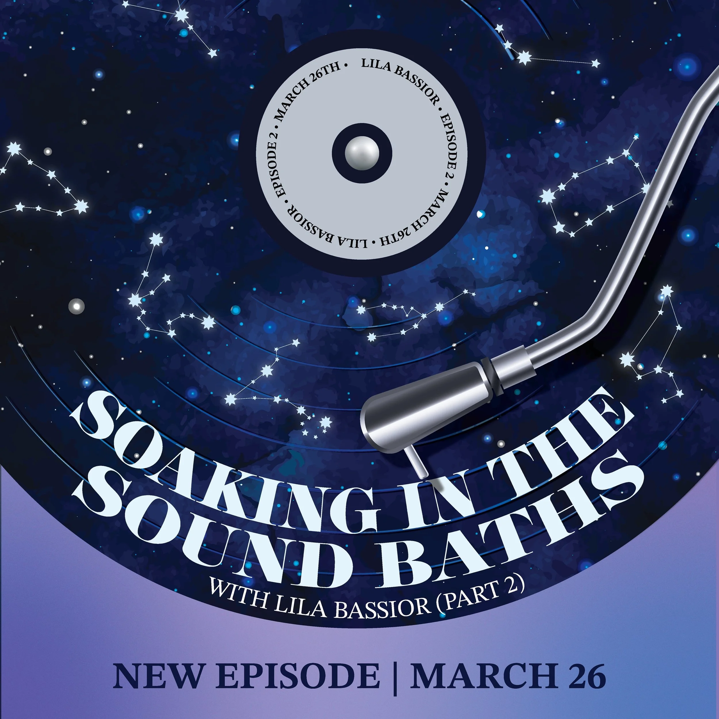 Lie down, get cozy, and relax&hellip;with Part 2 of Astrolyrical&rsquo;s 1st episode &ldquo;Soaking in the Sound Baths&rdquo; with @lilabassior Lila Bassior (Sound Healer, Yoga Teacher and Liana&rsquo;s Sister!) Releasing today at 11am✨✨✨

In this ep
