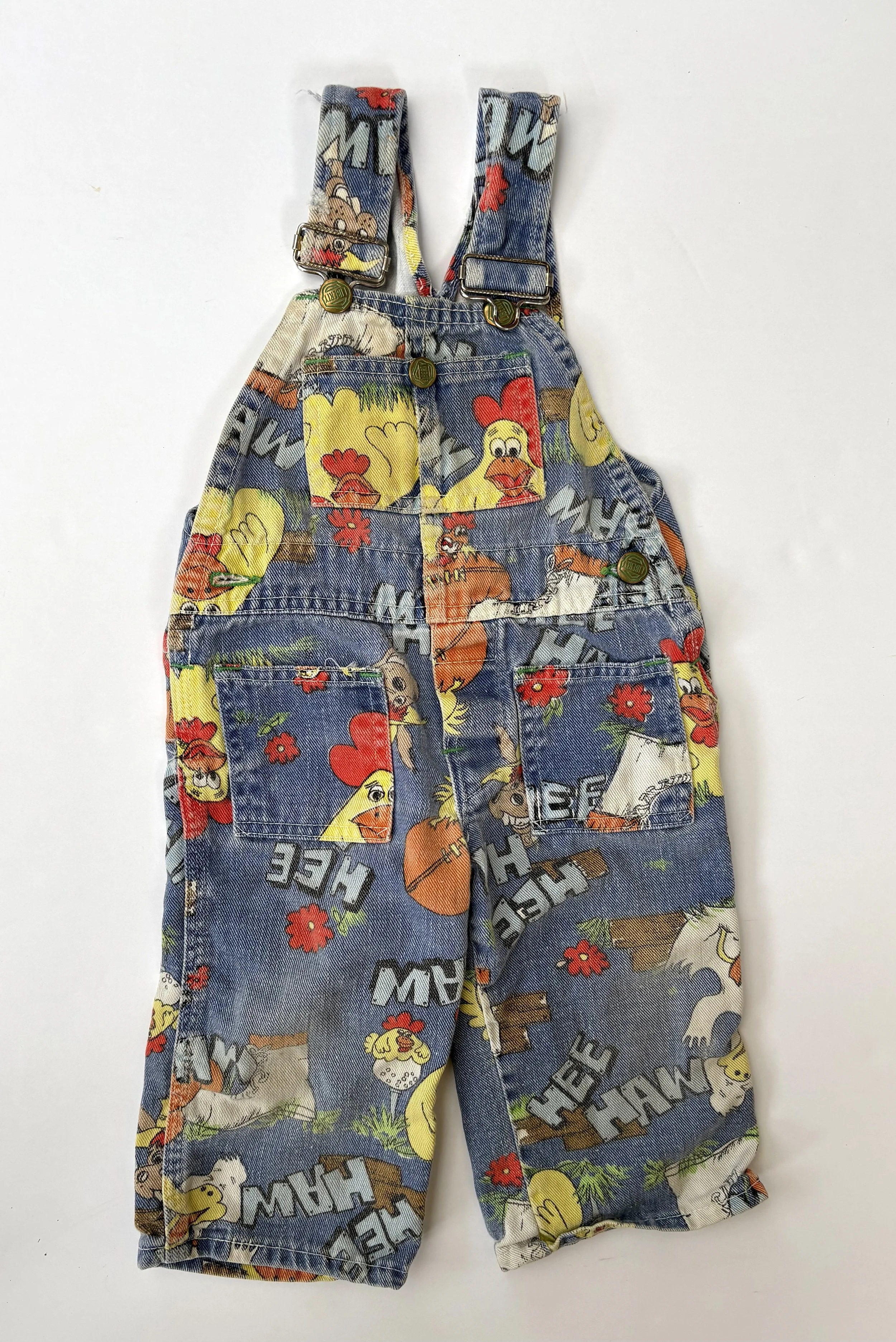 VINTAGE 1970'S LIBERTY YEEHAW OVERALLS