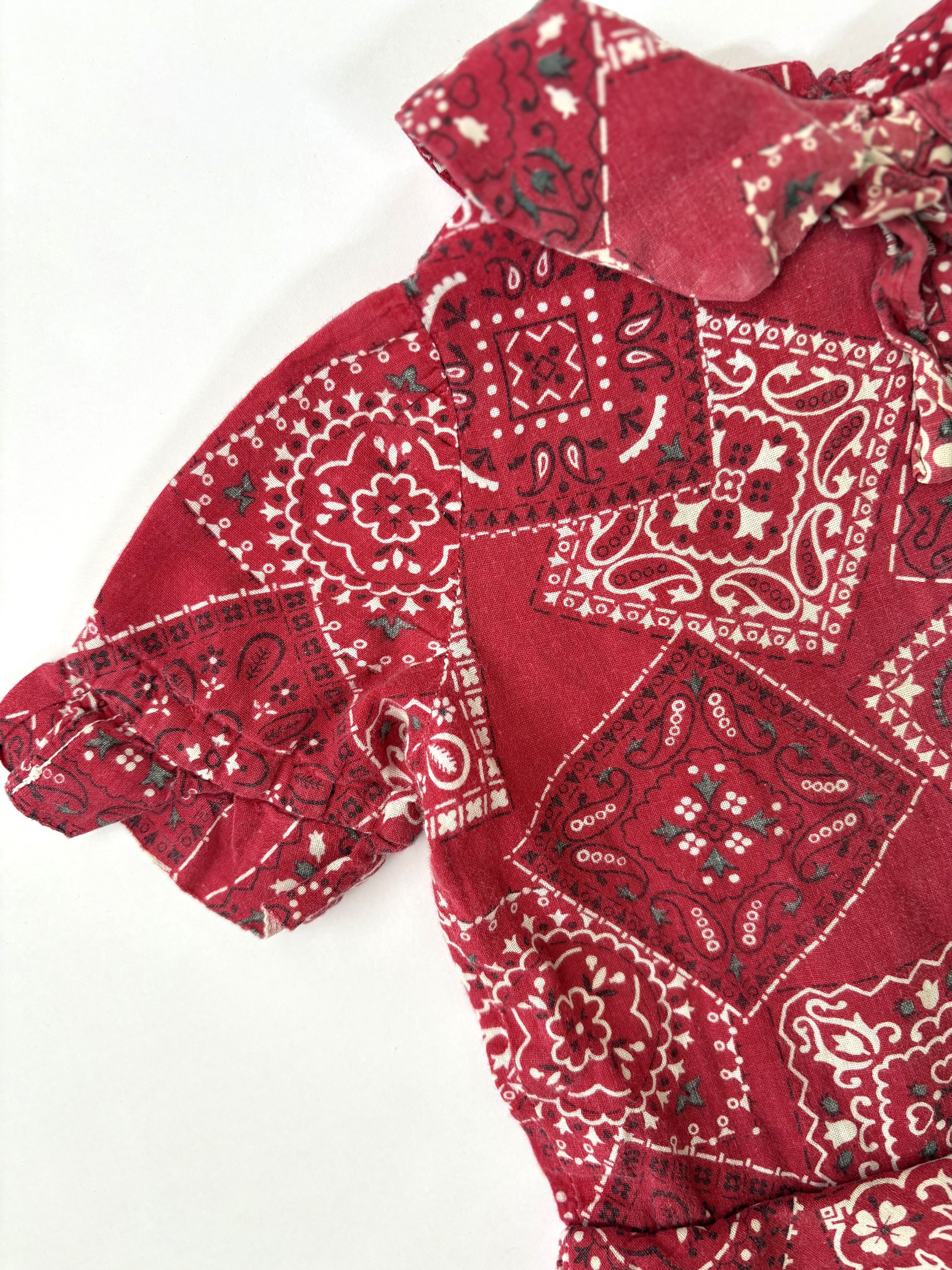 VINTAGE BANDANA BLOUSE