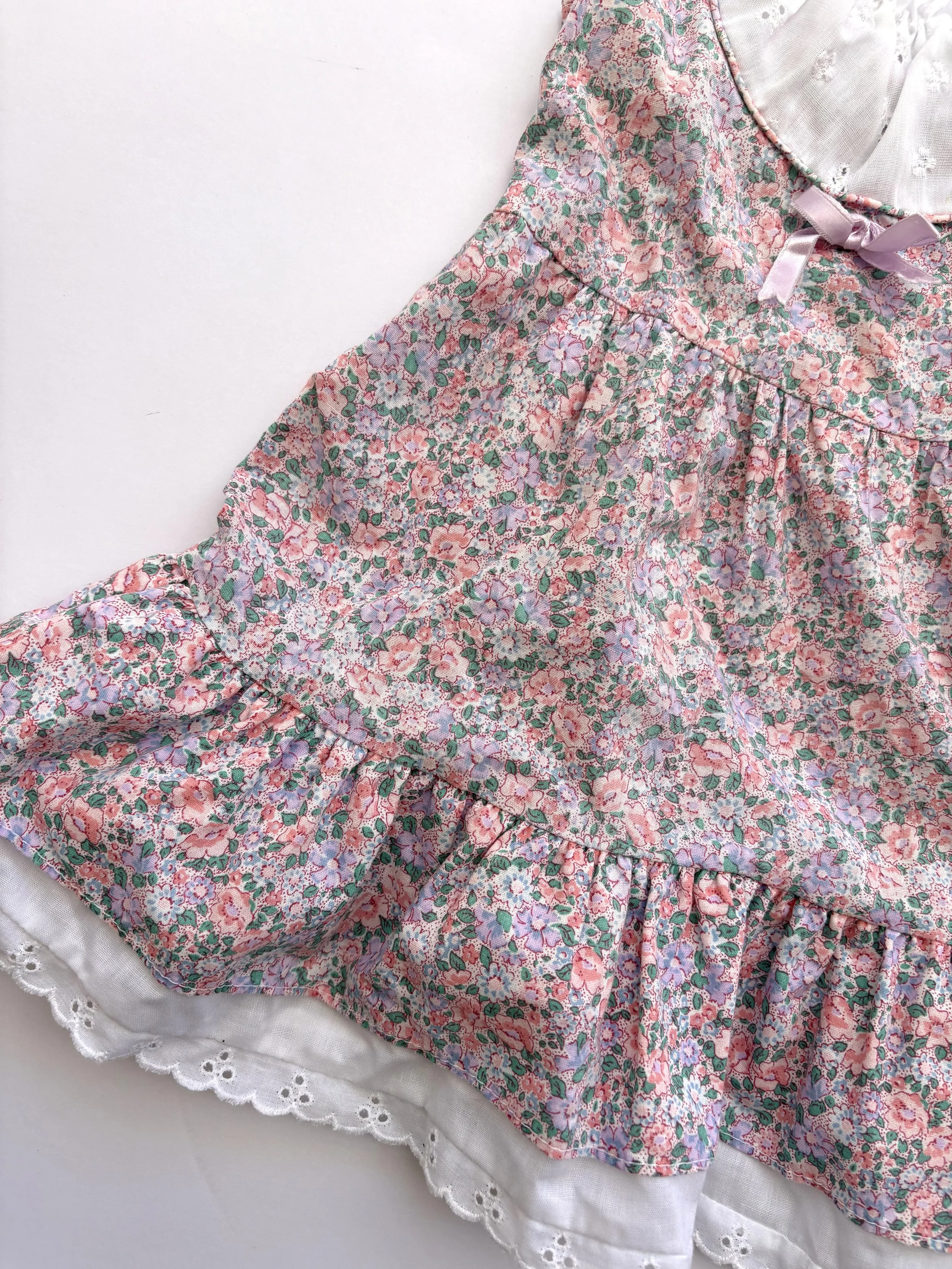 VINTAGE FLORAL SUNDRESS