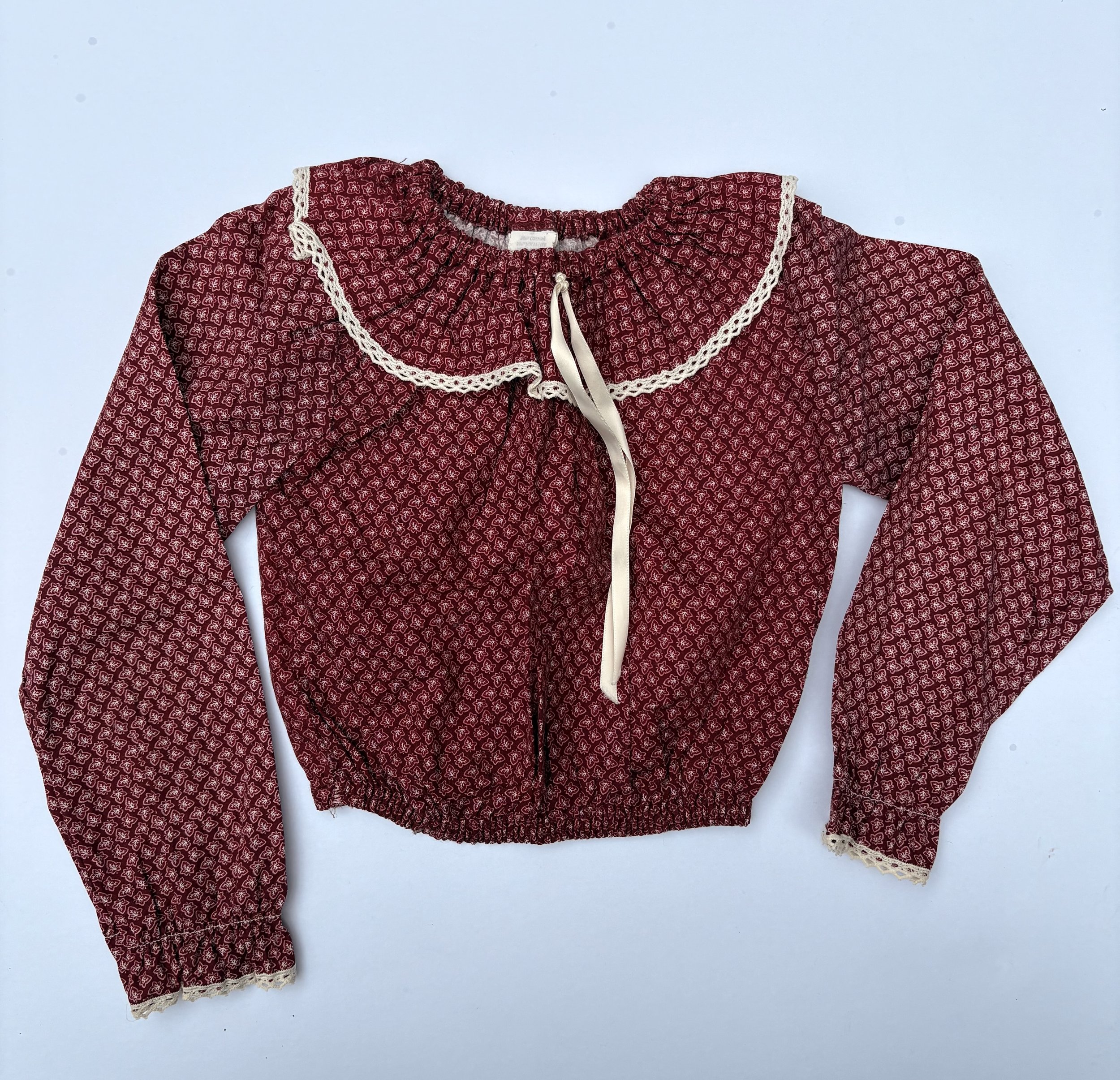VINTAGE FLORAL PRAIRIE TOP