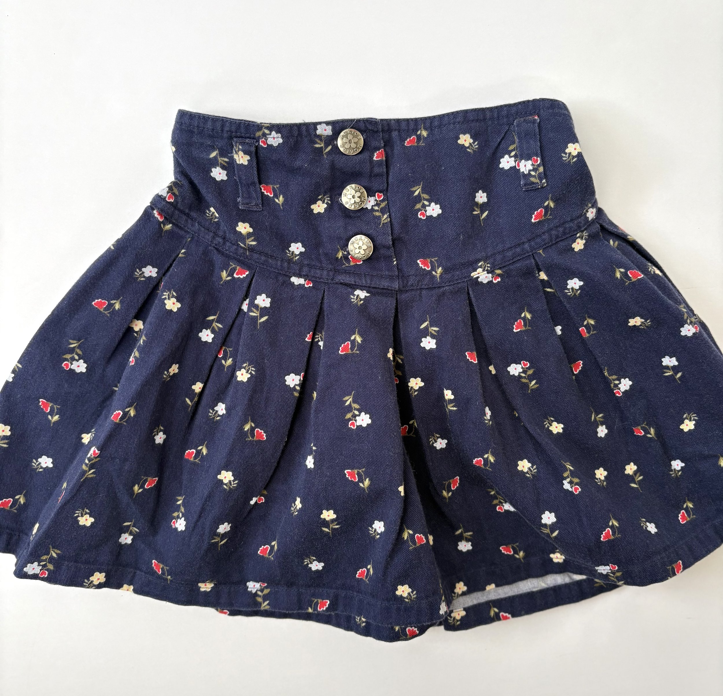 VINTAGE WESTERN FLORAL SKIRT